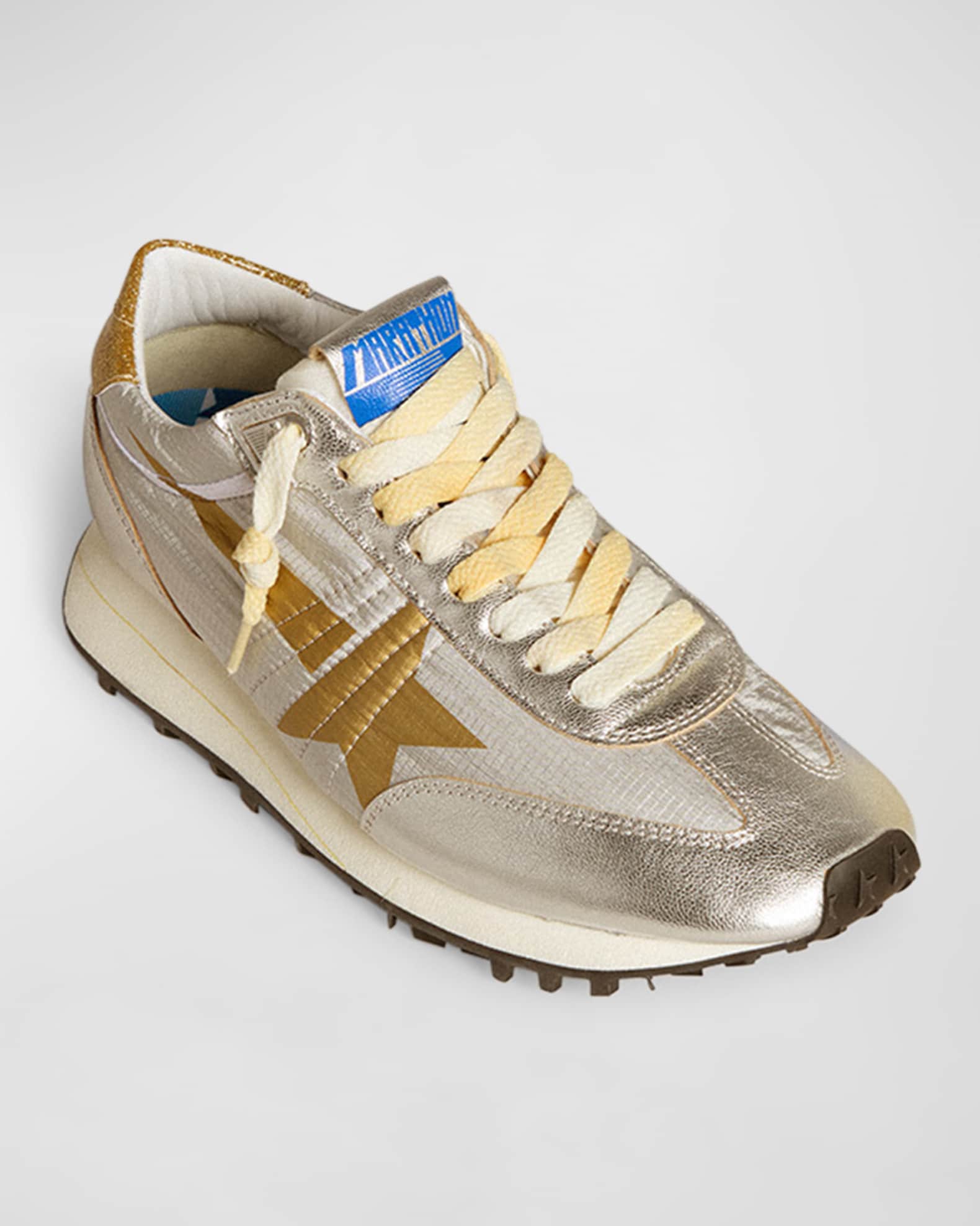 Golden Goose Marathon Retro Runner Sneakers | Neiman Marcus