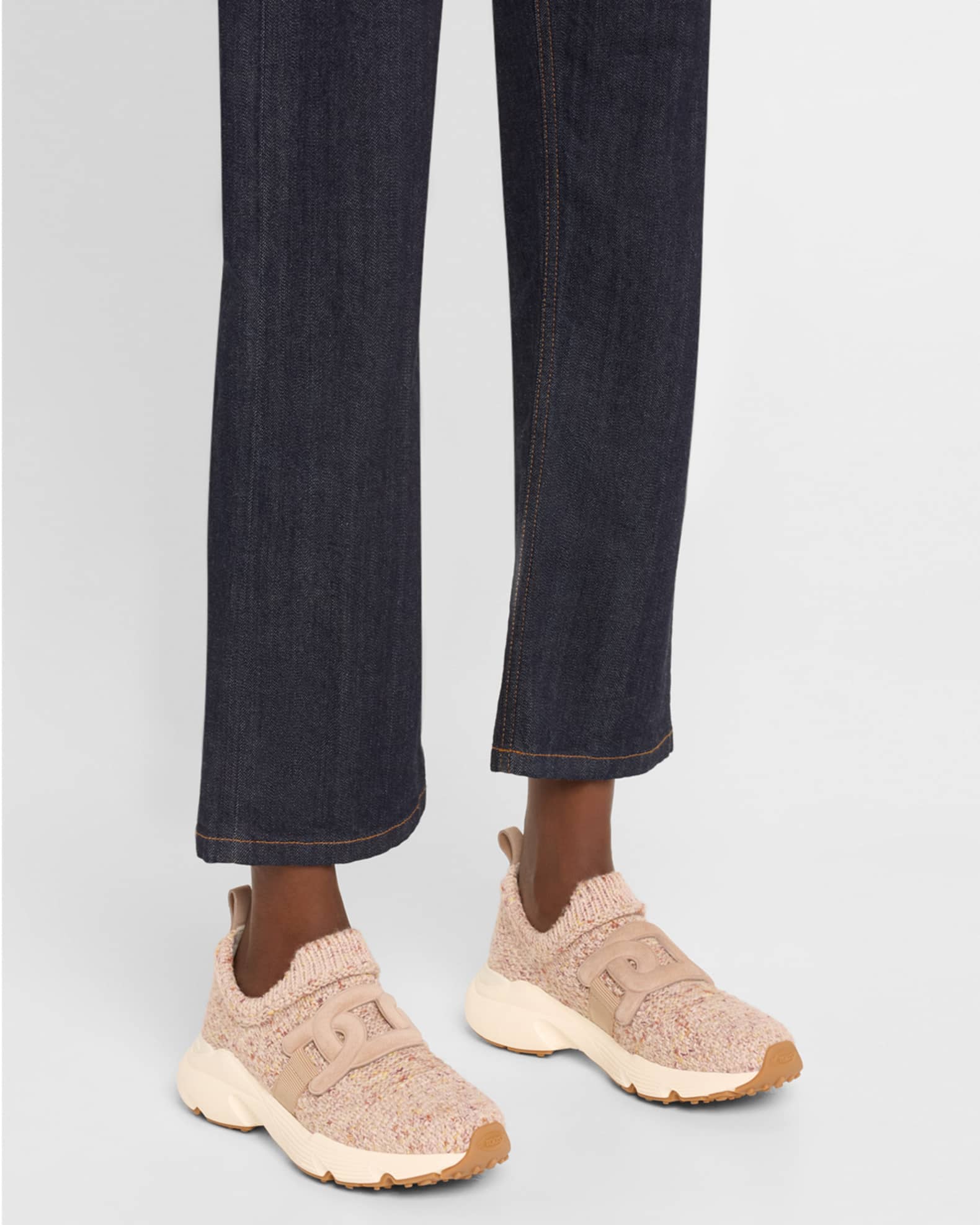 Sports Knit Chain Sock Sneakers 1