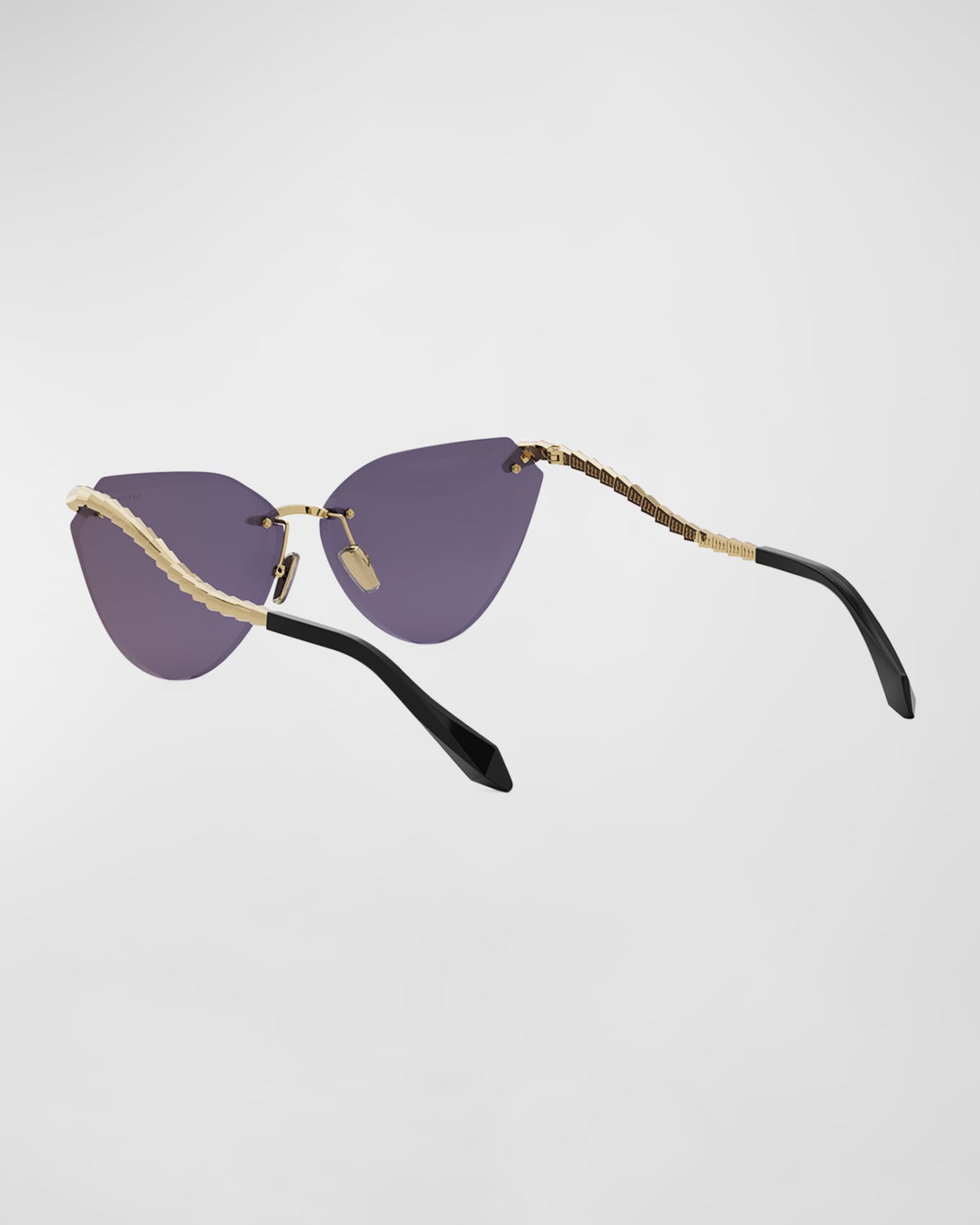 Serpenti Viper Cat-Eye Sunglasses  1