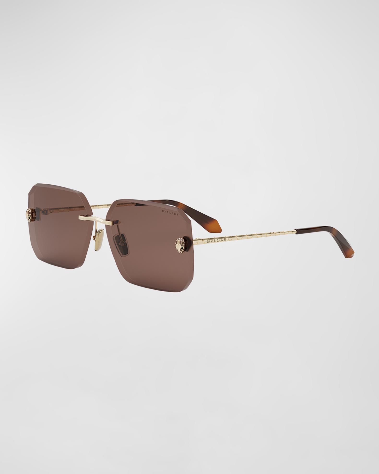 Serpenti Forever Square Sunglasses | Neiman Marcus display picture 3