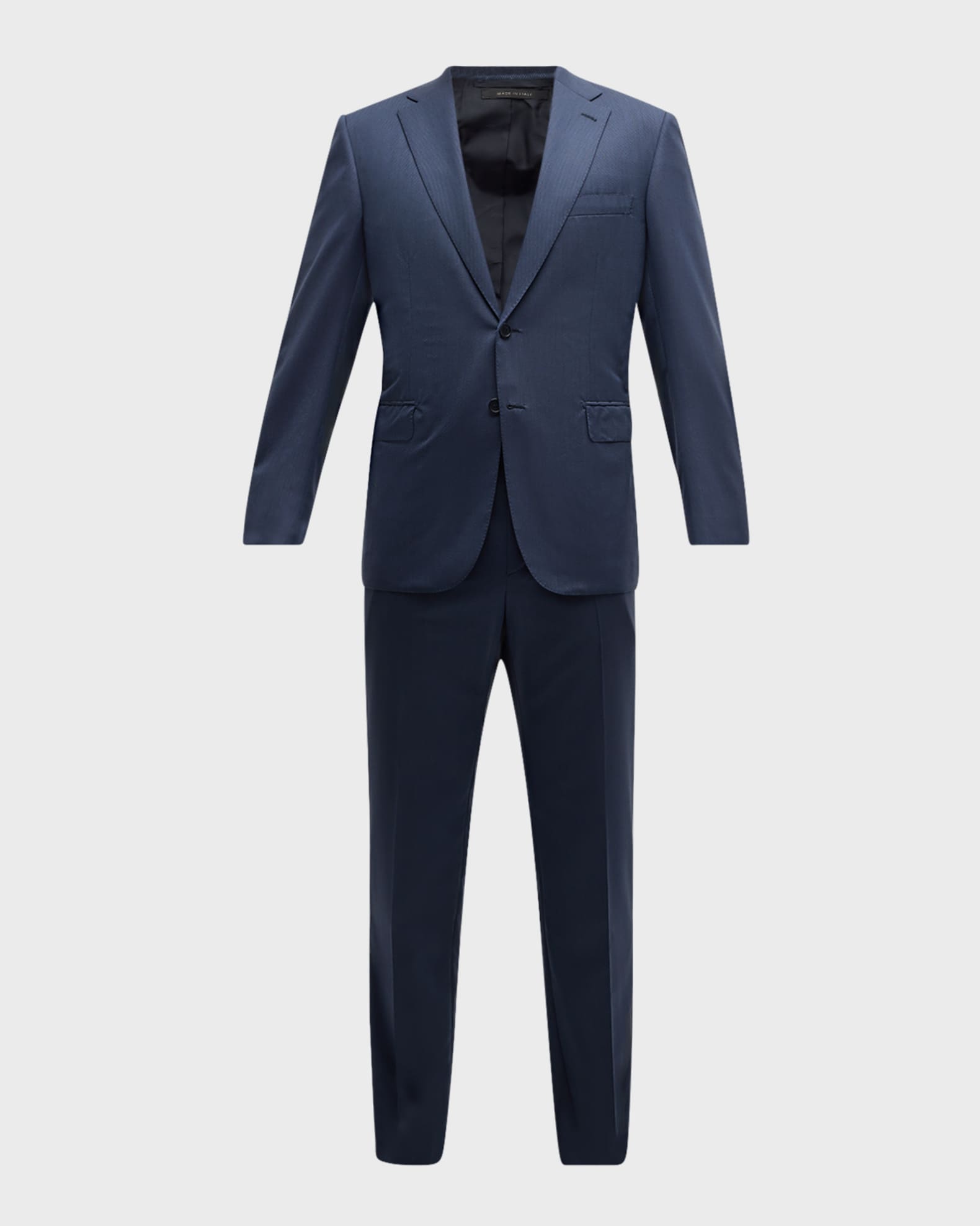 名作 Brioni Marcus Neiman | Suit Solid Textured Men's スーツ