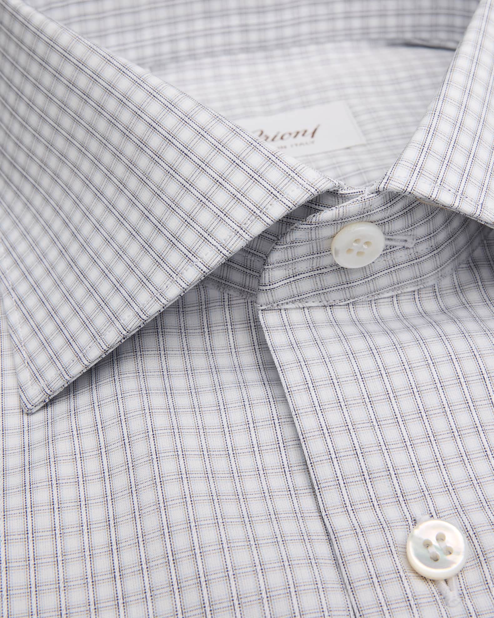 Men's Cotton Check Dress Shirt 1