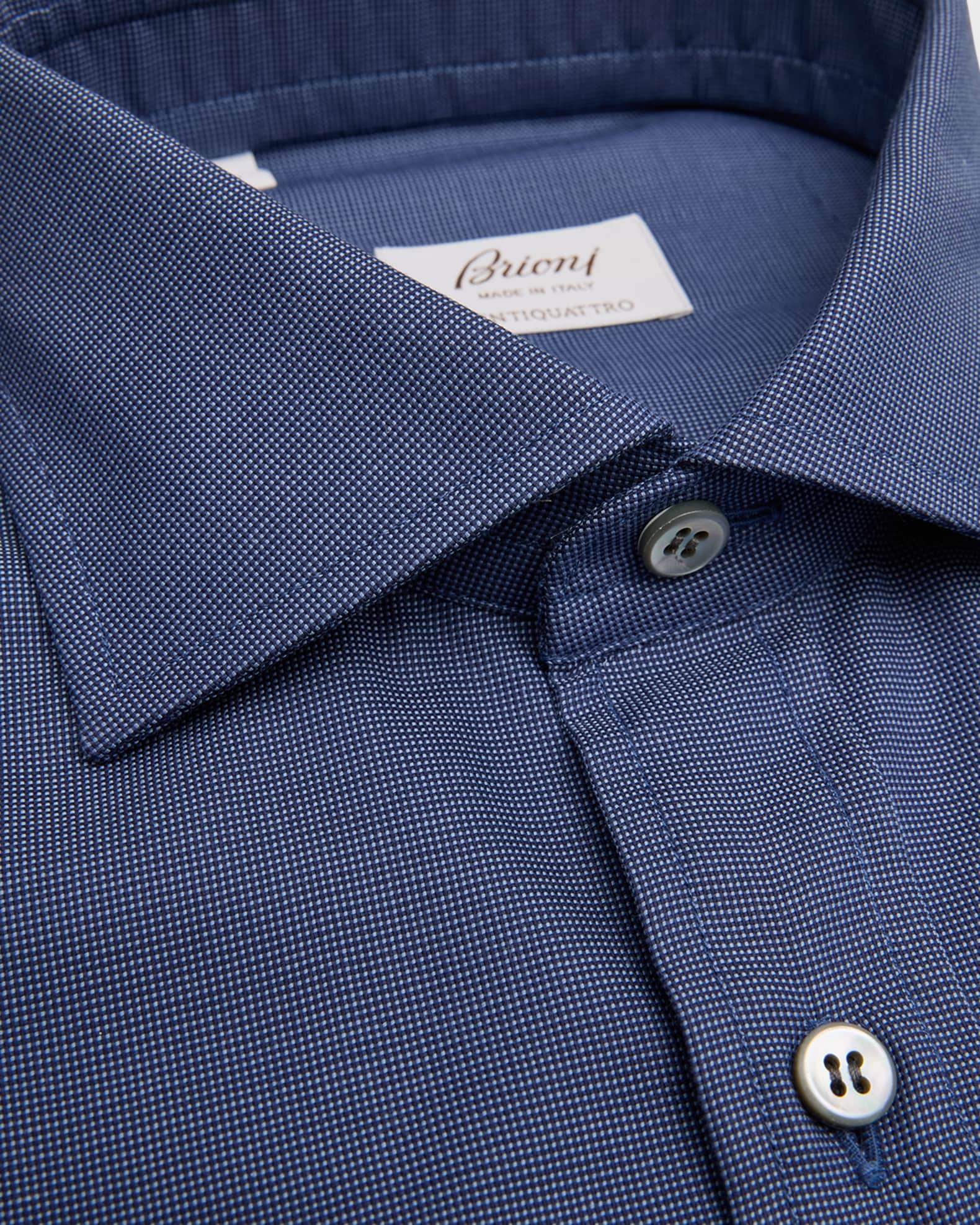 Men's Ventiquattro Tic Weave Dress Shirt 1