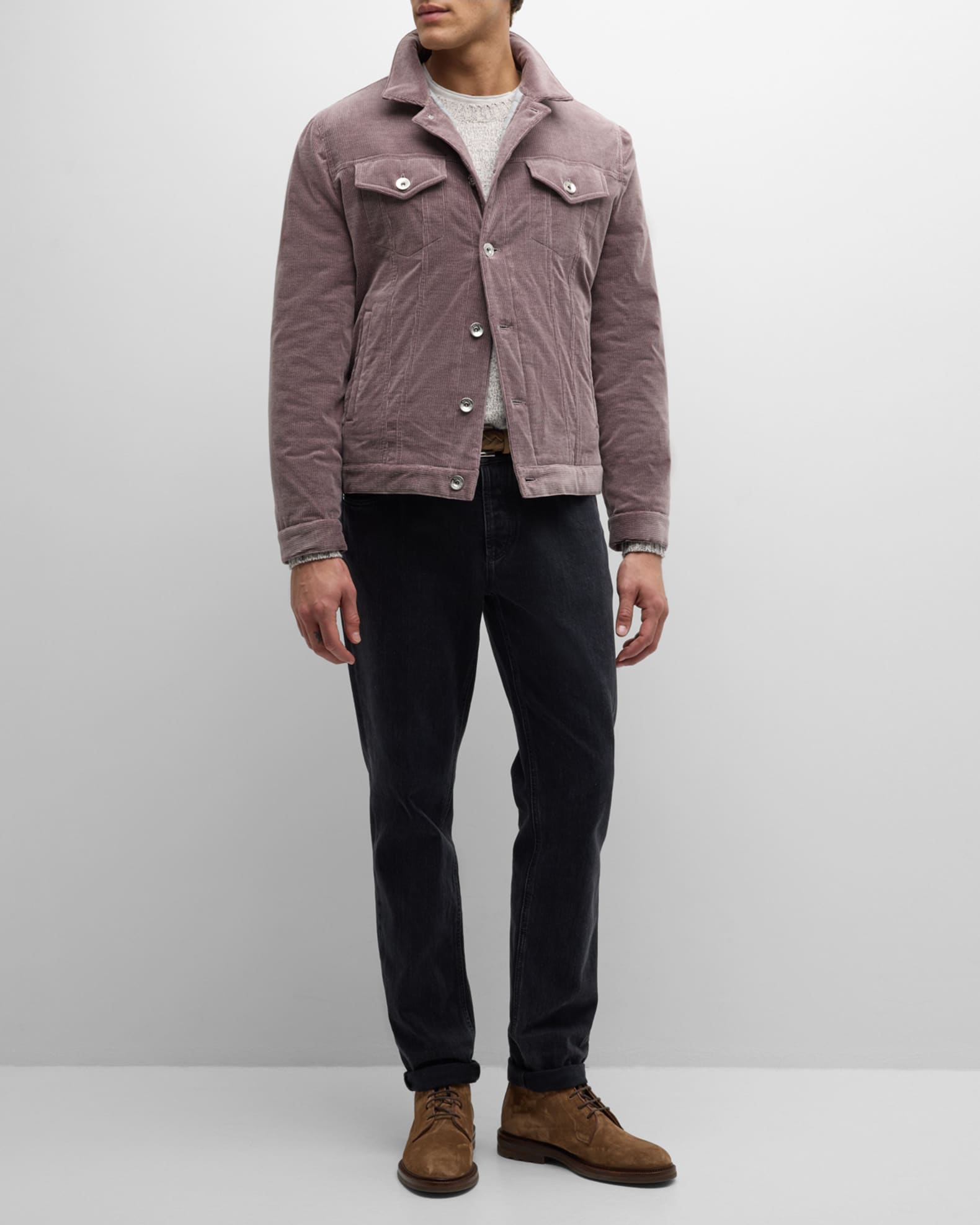 Men s Corduroy Trucker Jacket