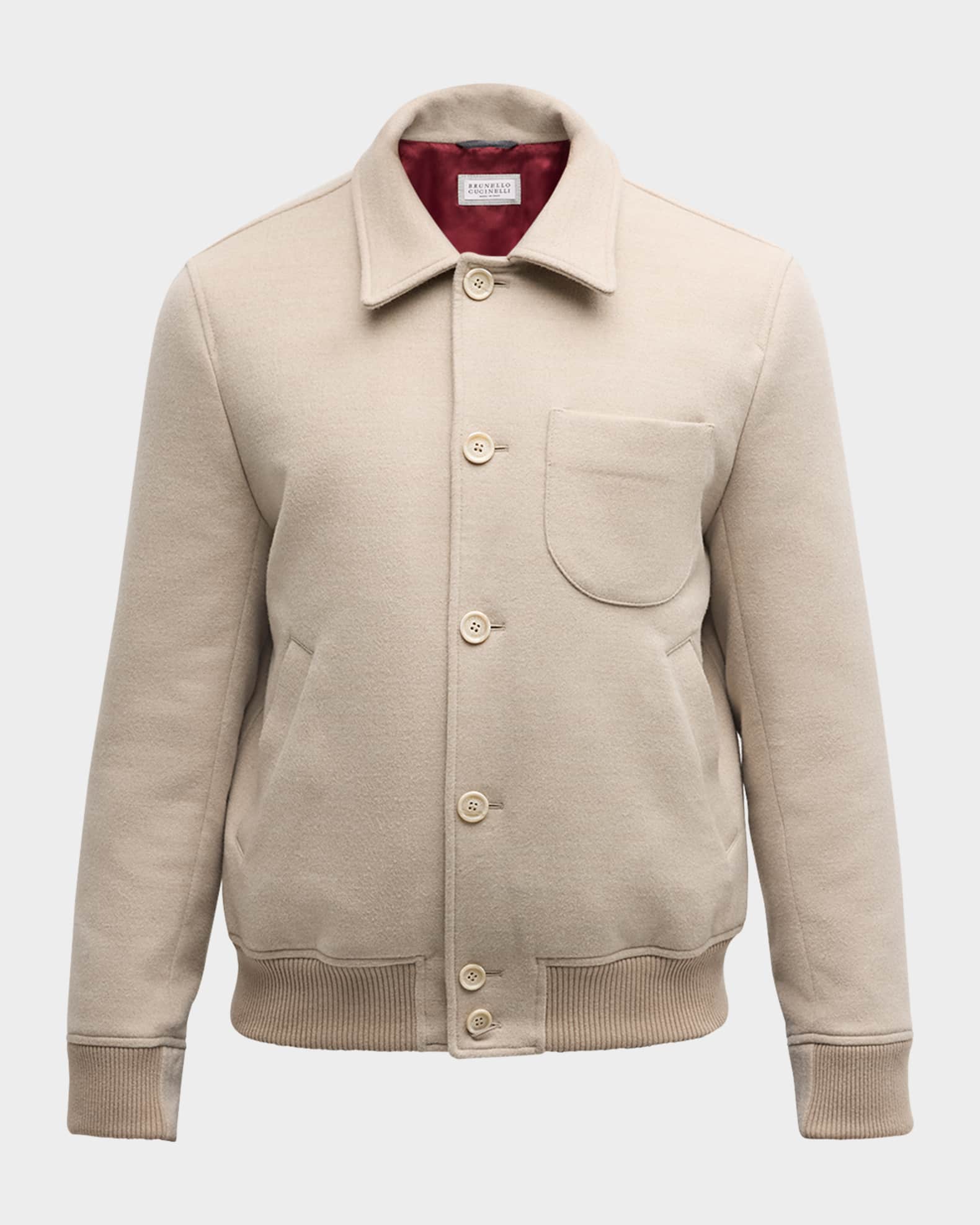 Button bomber jacket mens shop