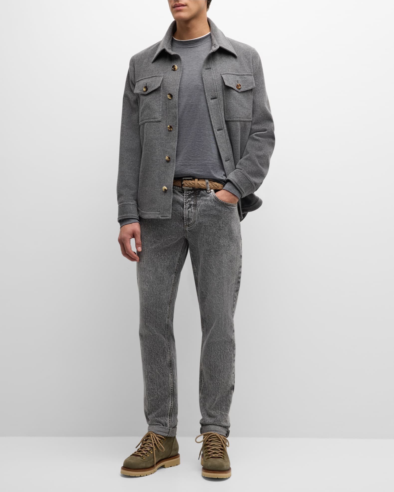 Brunello cucinelli mens jacket on sale