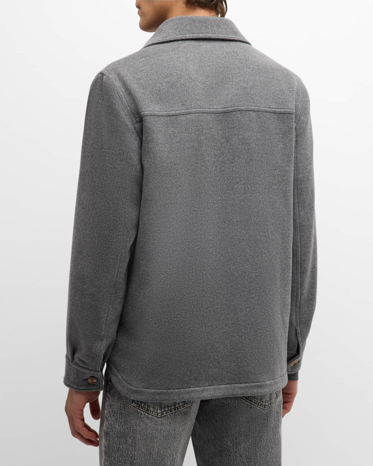 Brunello Cucinelli zip-up Cashmere Hoodie | Grey | FARFETCH