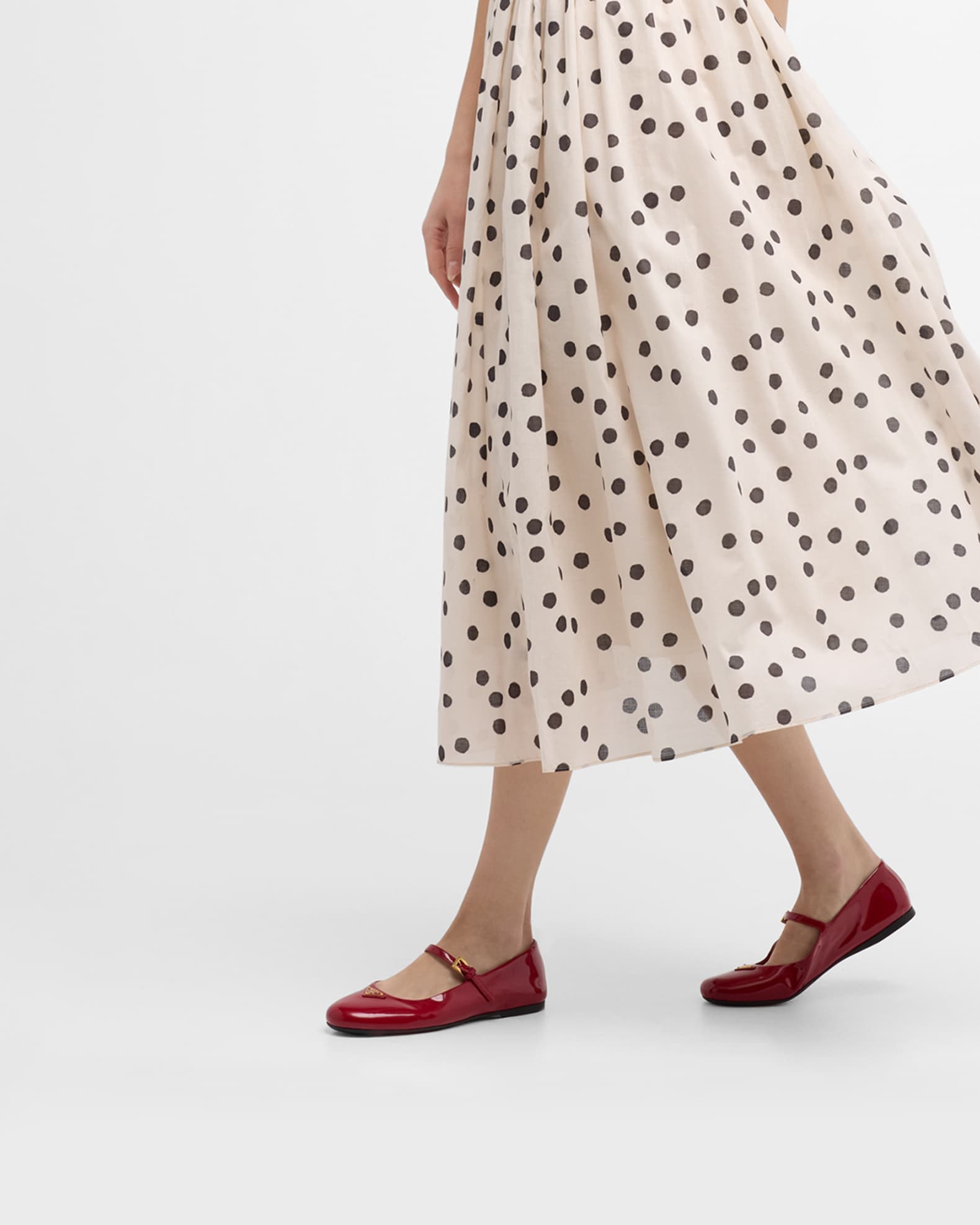Patent Mary Jane Ballerina Flats 1