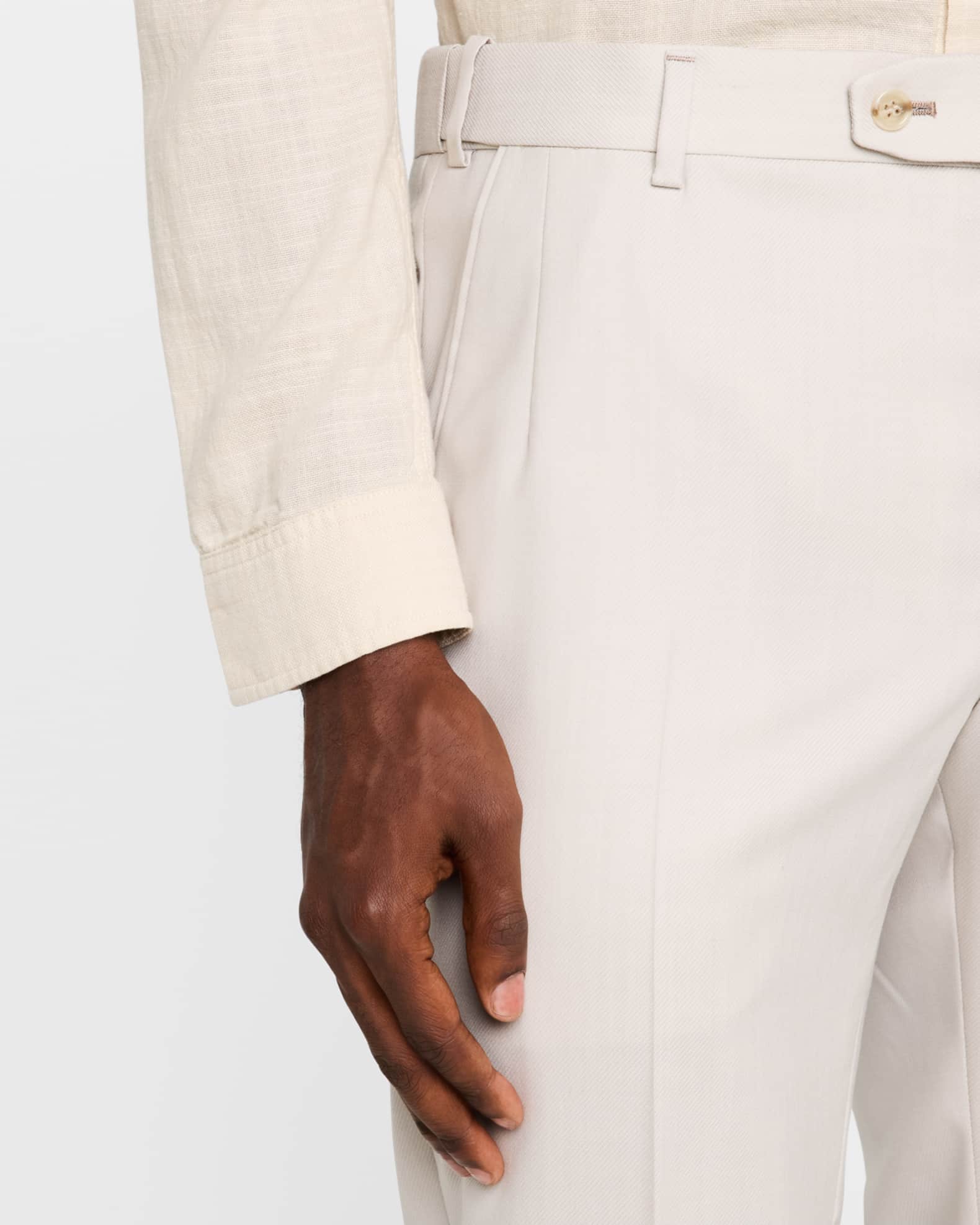 Men's Wool Twill Suit 1