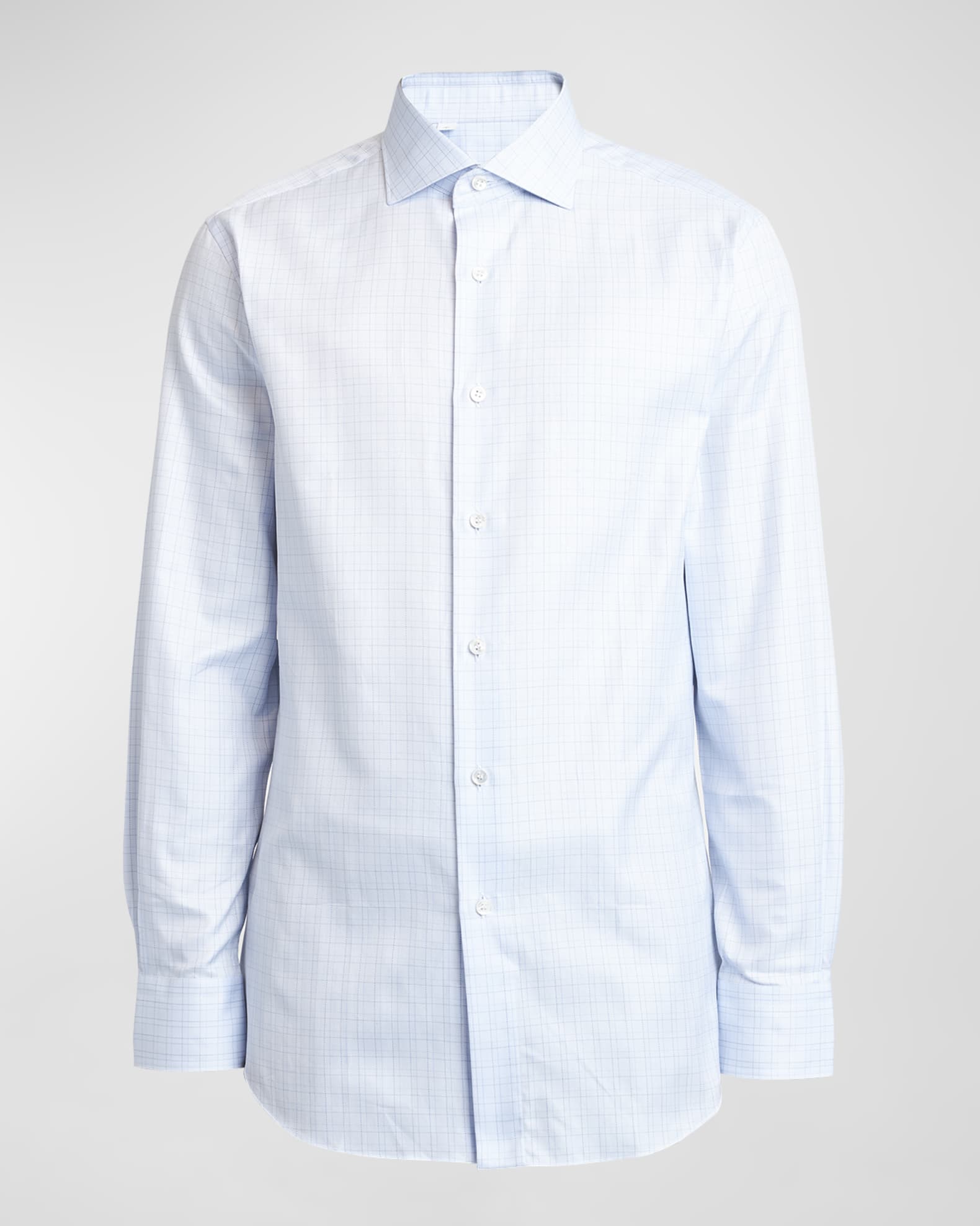 Men's Herringbone Check Sport Shirt 0