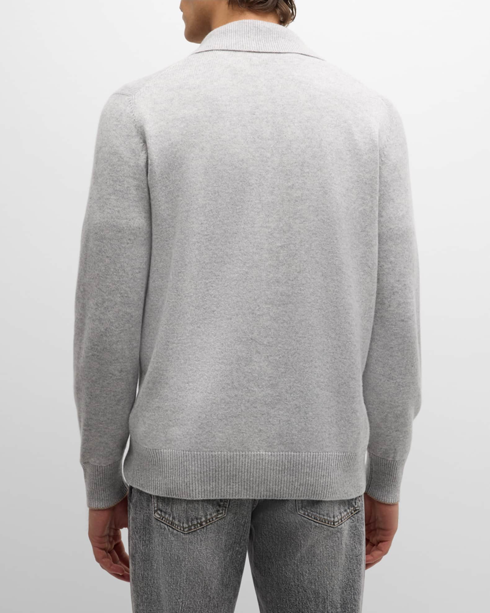 ブルゾン Brunello Cucinelli Wool And Cashmere Overshirt Wool and cashmere flannel overshirt in white - Brunello