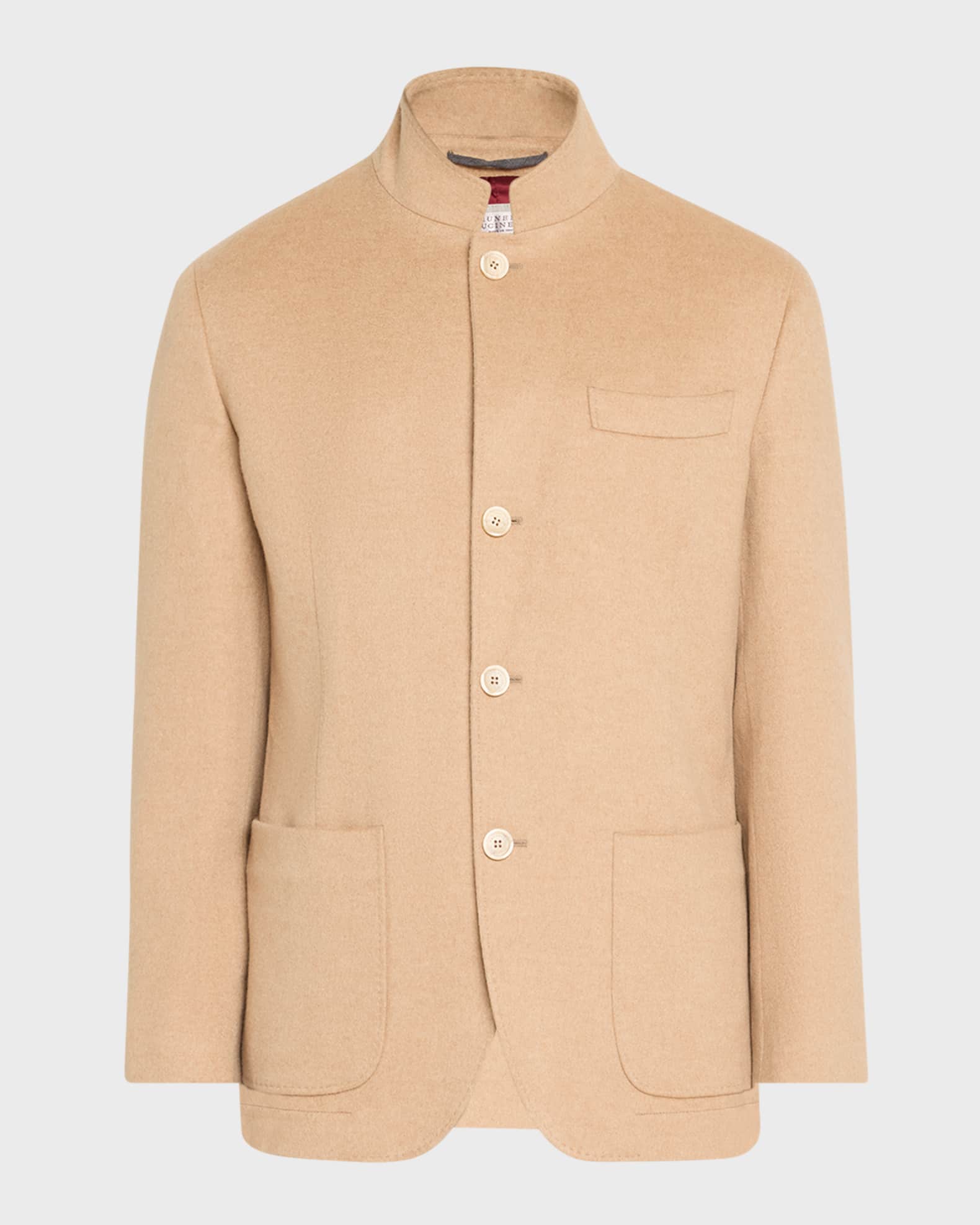 Mens cashmere sports jacket top