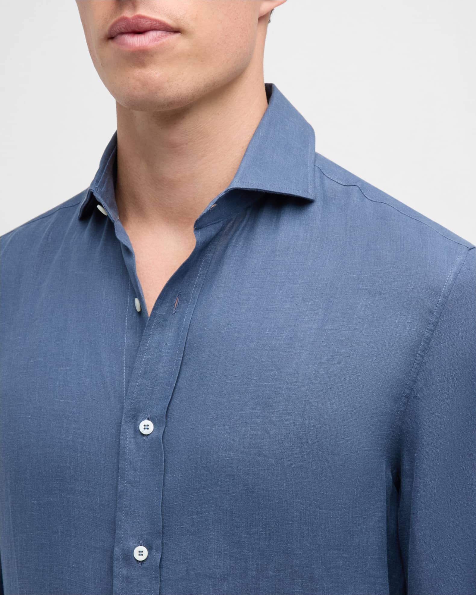 BRUNELLO CUCINELLI ポロ M Polo-style sweater for Man in Melon | Brunello Cucinelli