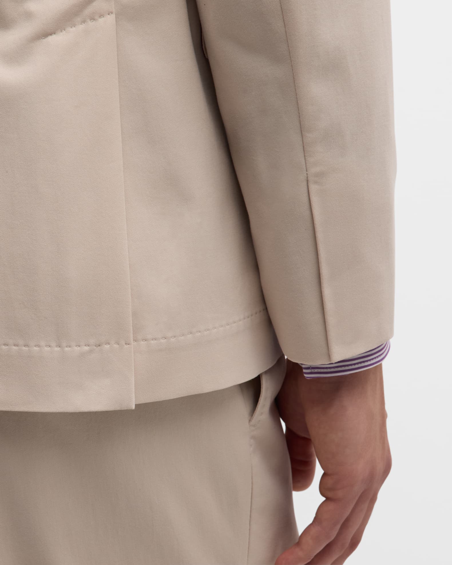 Brunello Cucinelli Men's Cotton Blend Suit | Neiman Marcus