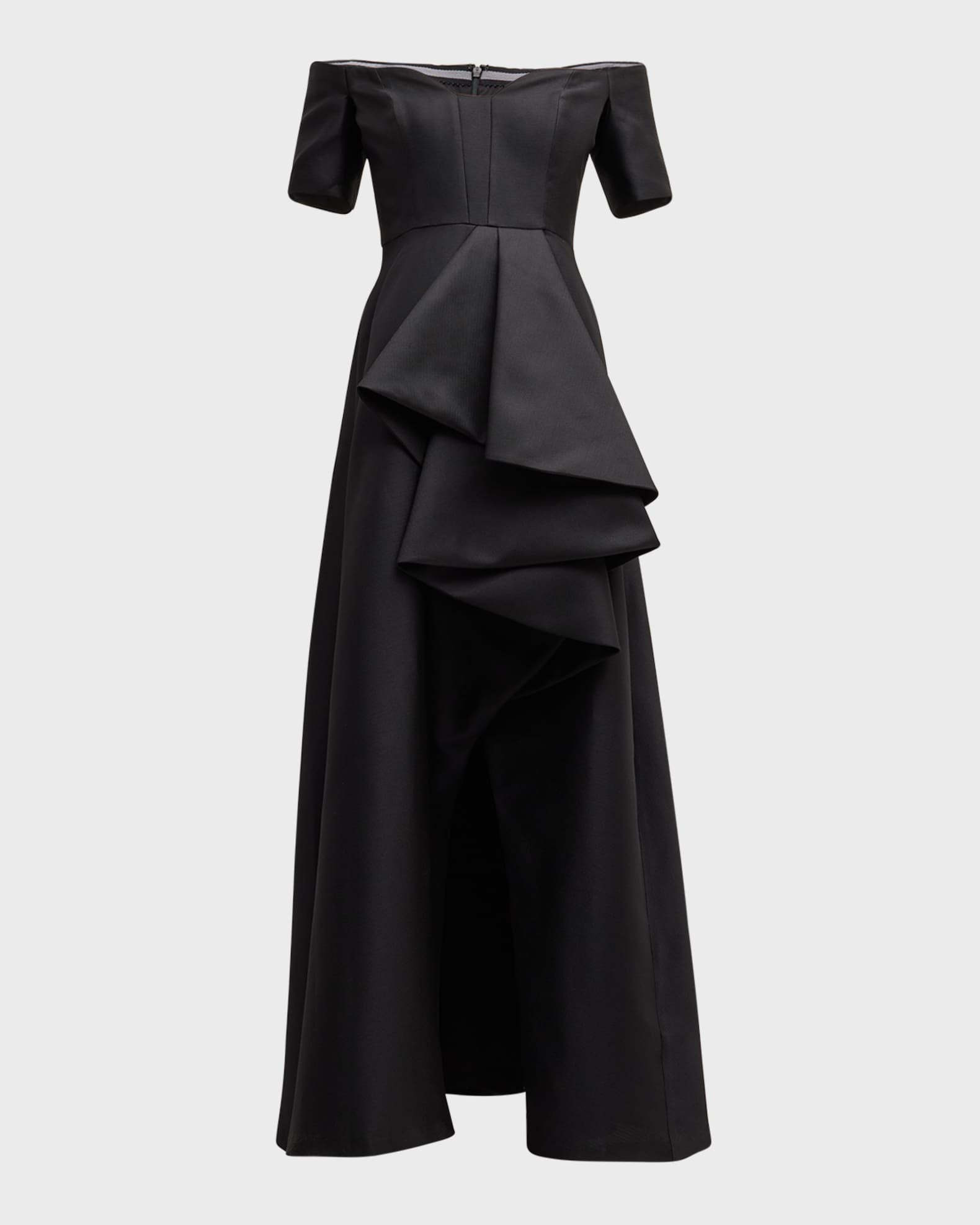 black halo off the shoulder dress Black Halo Women's Brullo Maxi Dress - Green - Size 10