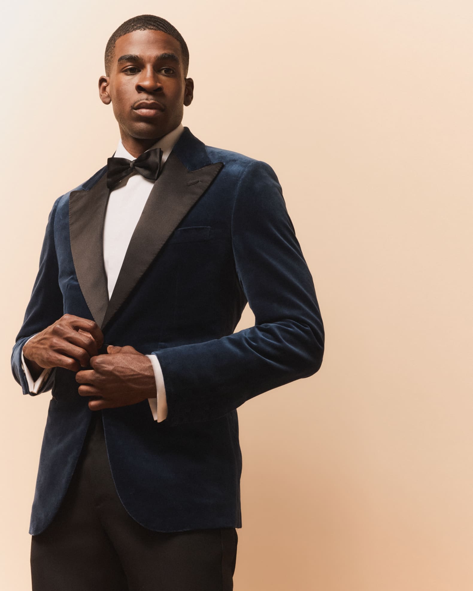 Brioni Men s Virgilio Velvet Peak Lapel Sport Coat Neiman Marcus