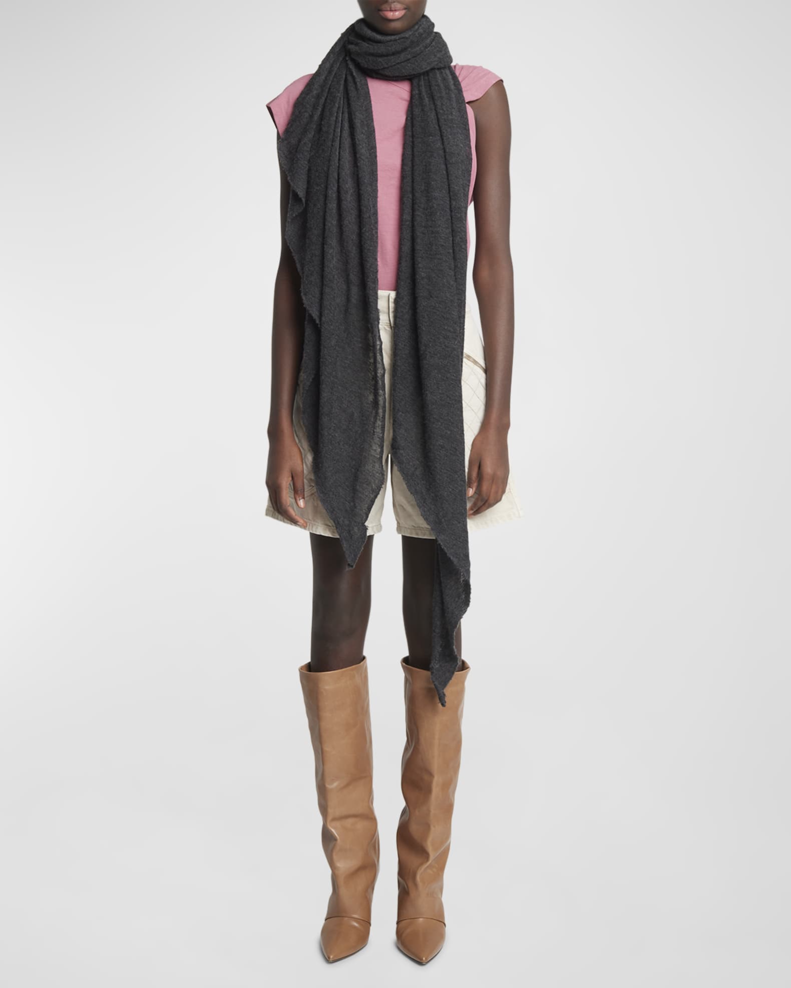 Isabel marant zephyr cashmere scarf hotsell