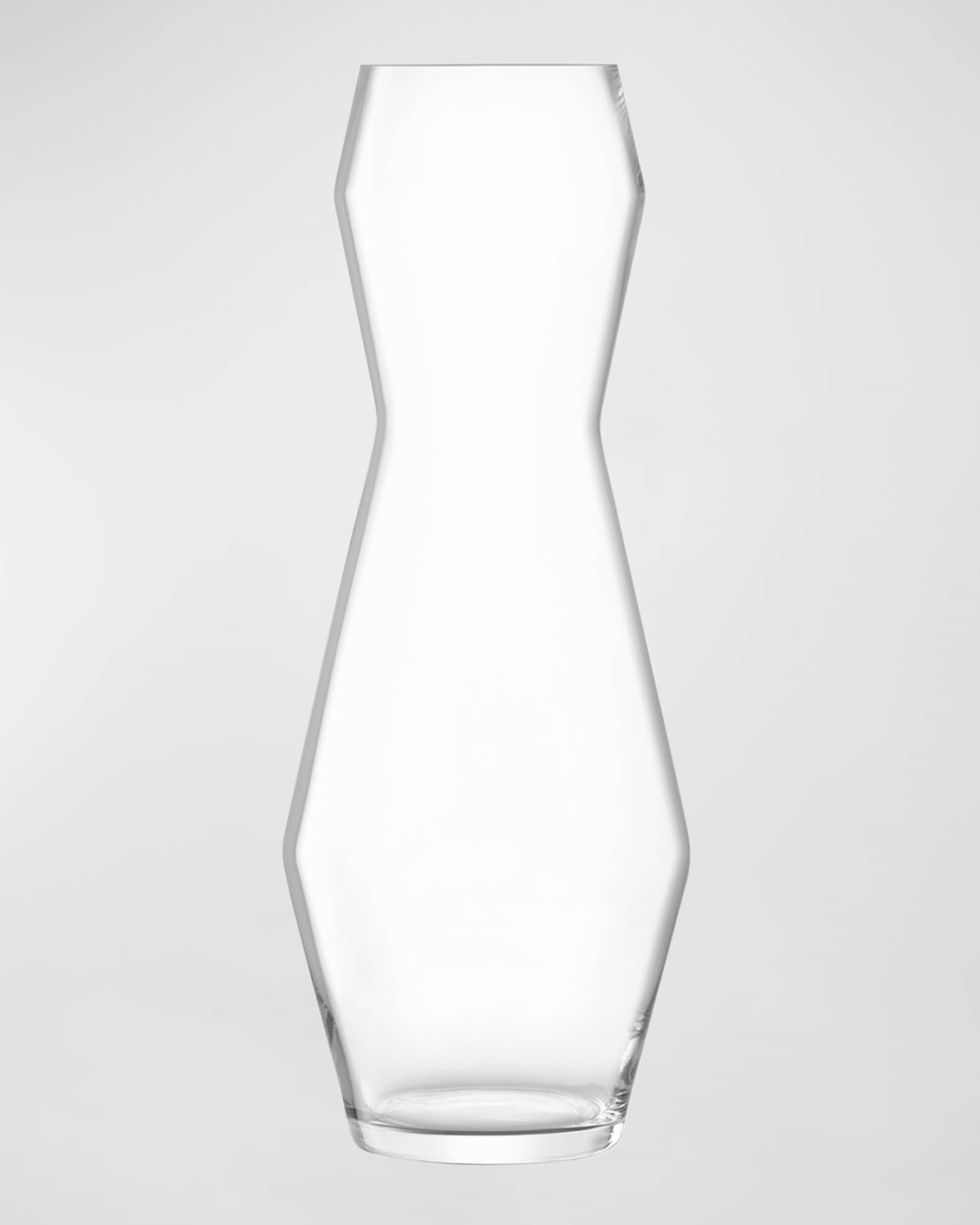 Sculpt 25.5" Vase, Clear 0