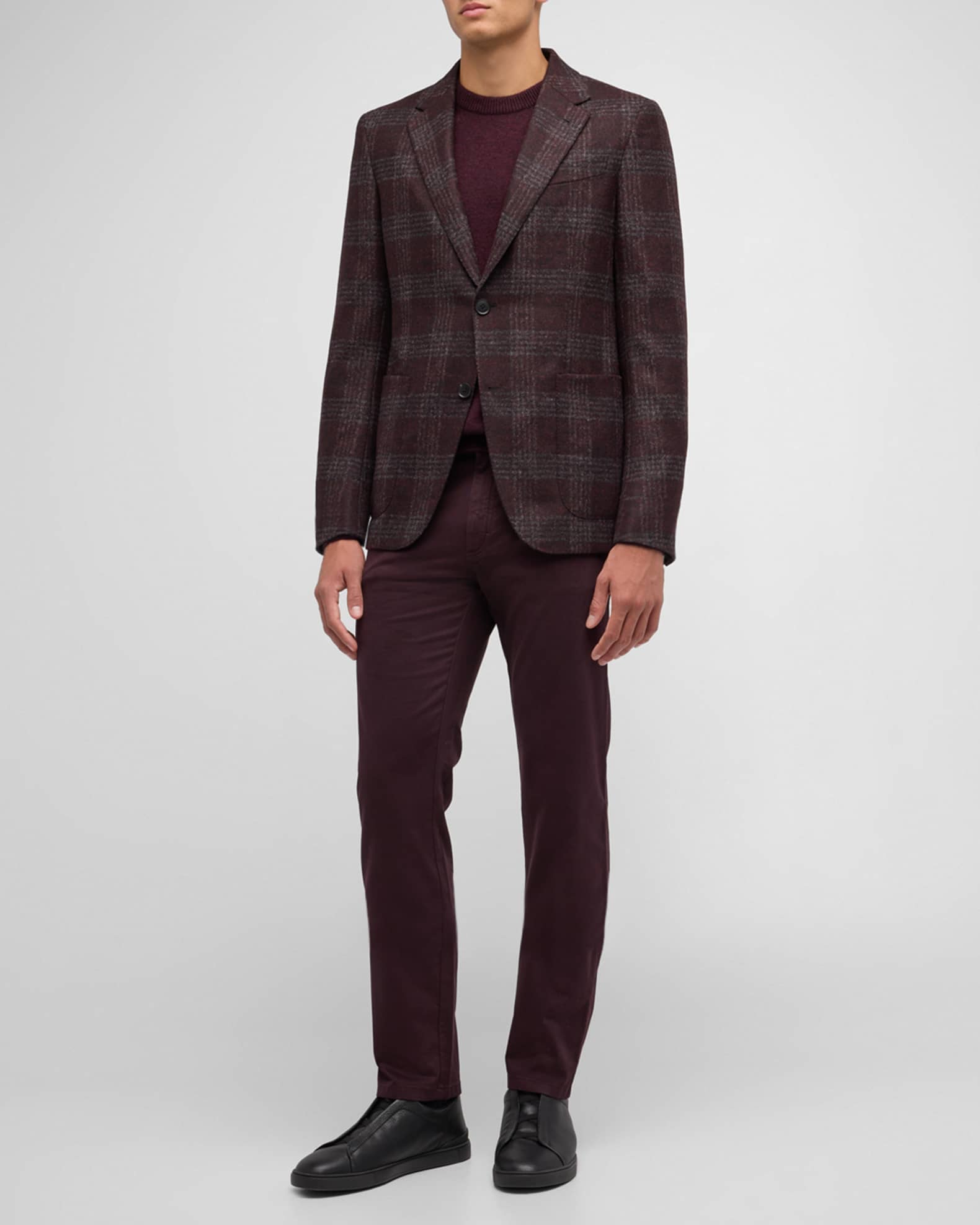 ZEGNA Men's Gabardine Stretch 5-Pocket Pants | Neiman Marcus