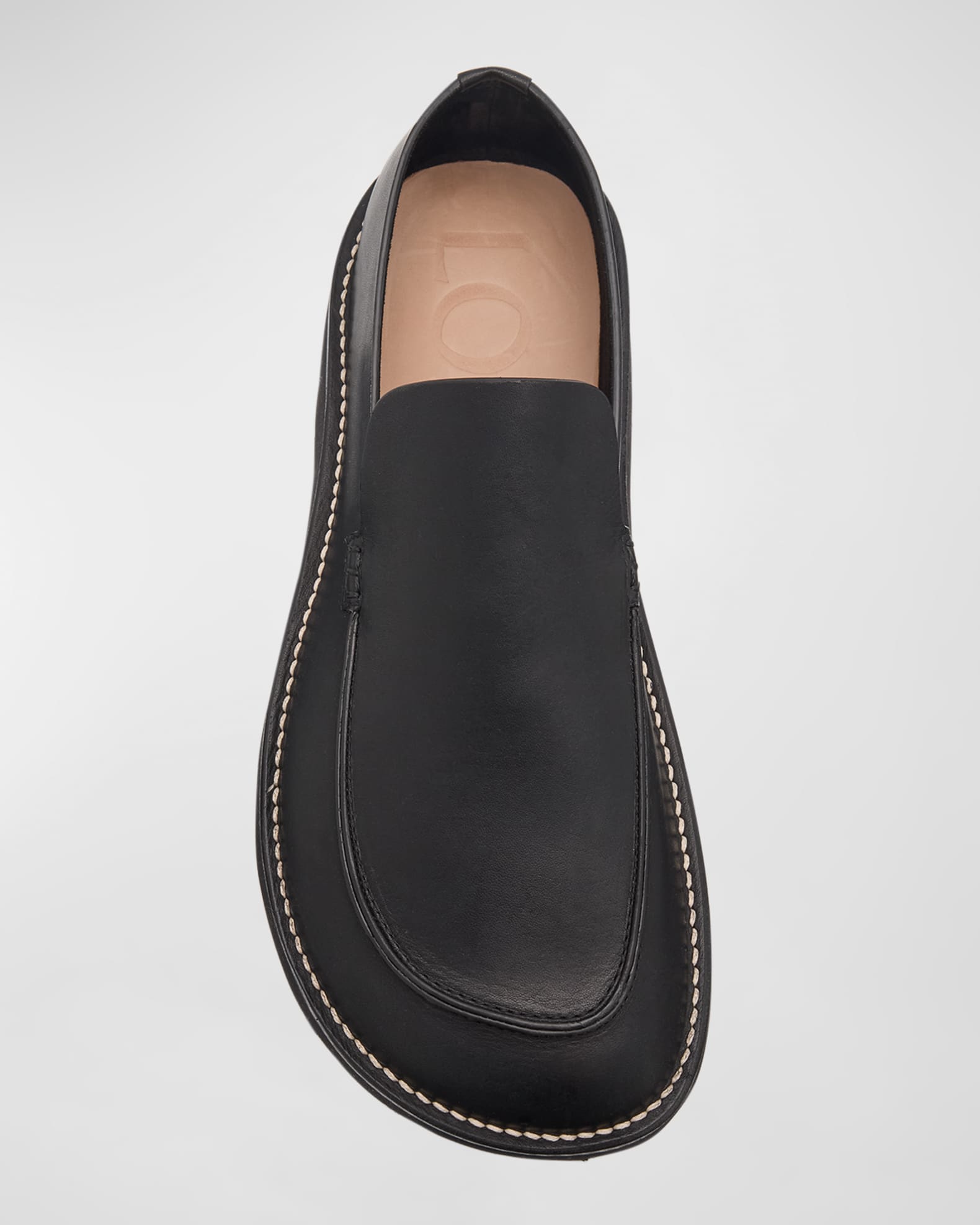 Loewe x Paula's Ibiza Men's Faro Leather Loafers | Neiman Marcus