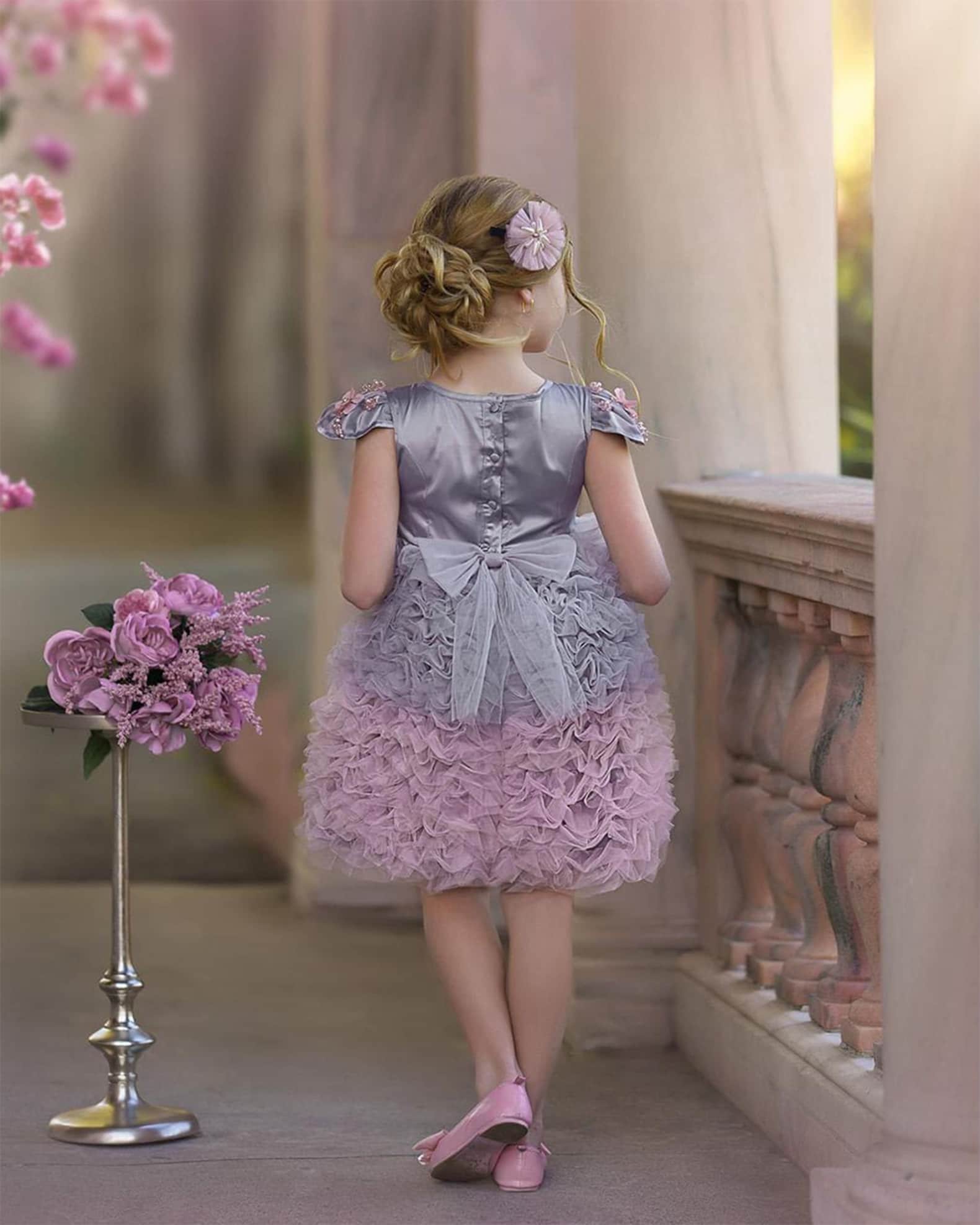 Girl s Mia Ombre Tulle Dress Size 12M 10