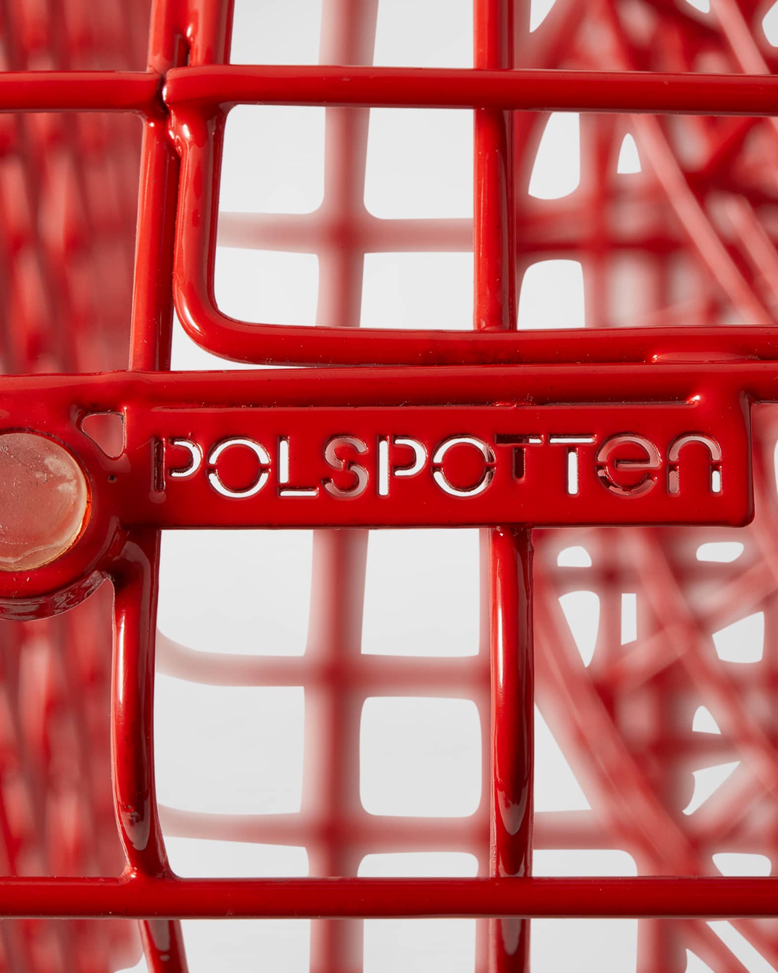 POLSPOTTEN Tip Tap Wire Stool, Red Neiman Marcus