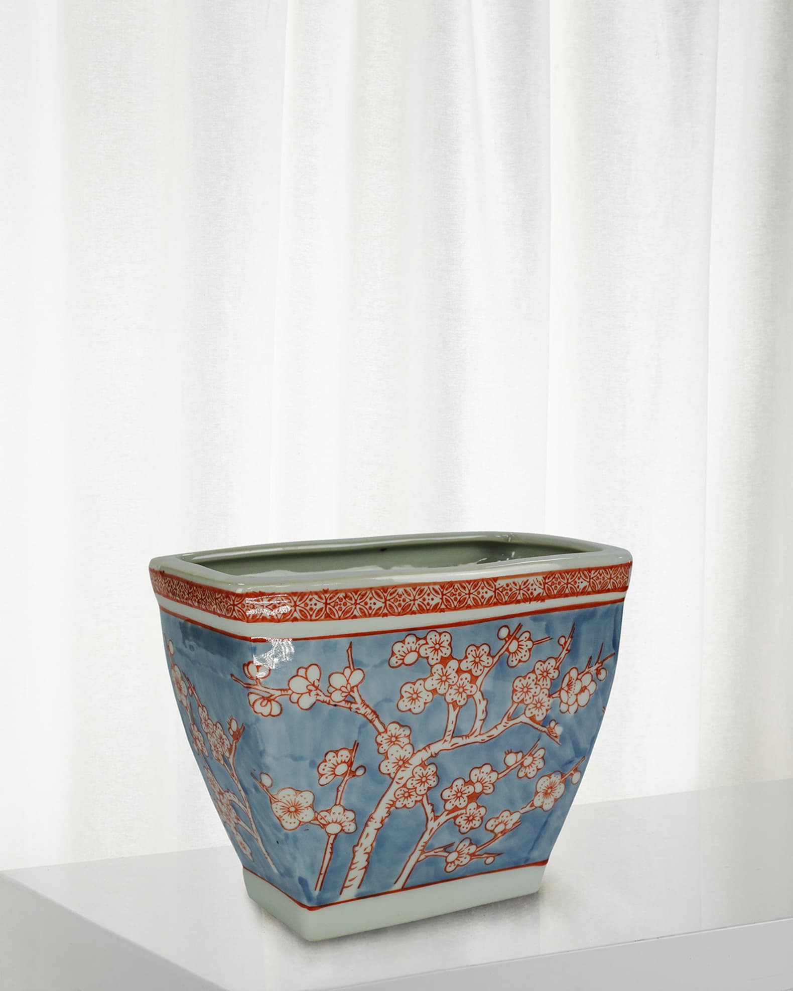 Plum Blossom Cache Pot  0