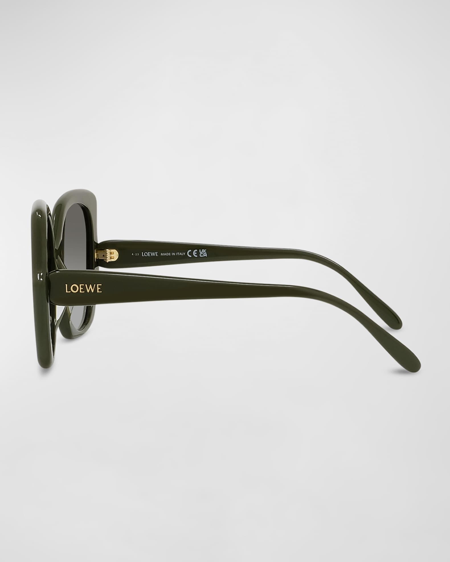 Loewe Logo Acetate Butterfly Sunglasses Neiman Marcus