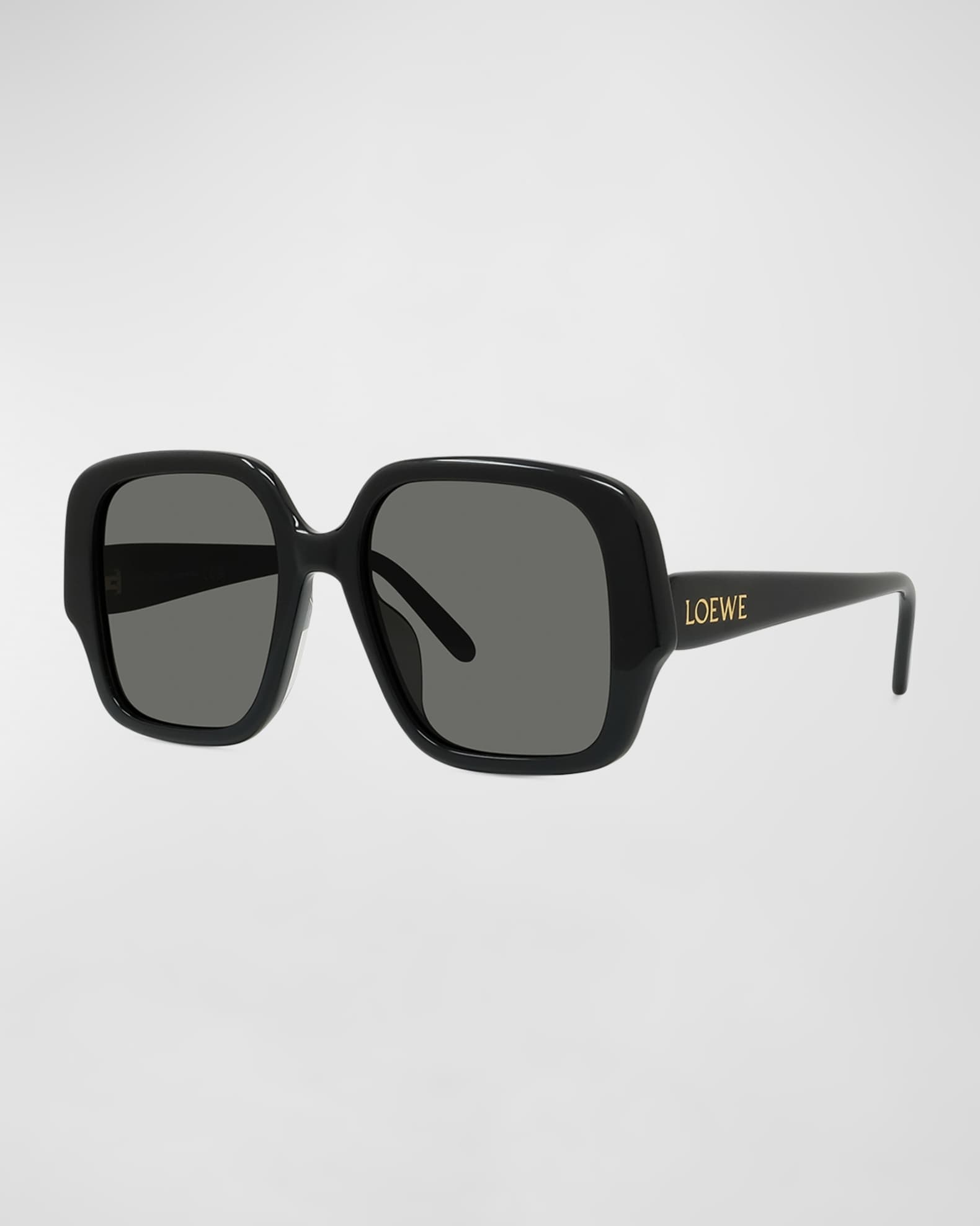 Loewe Oversized Acetate Square Sunglasses | Neiman Marcus