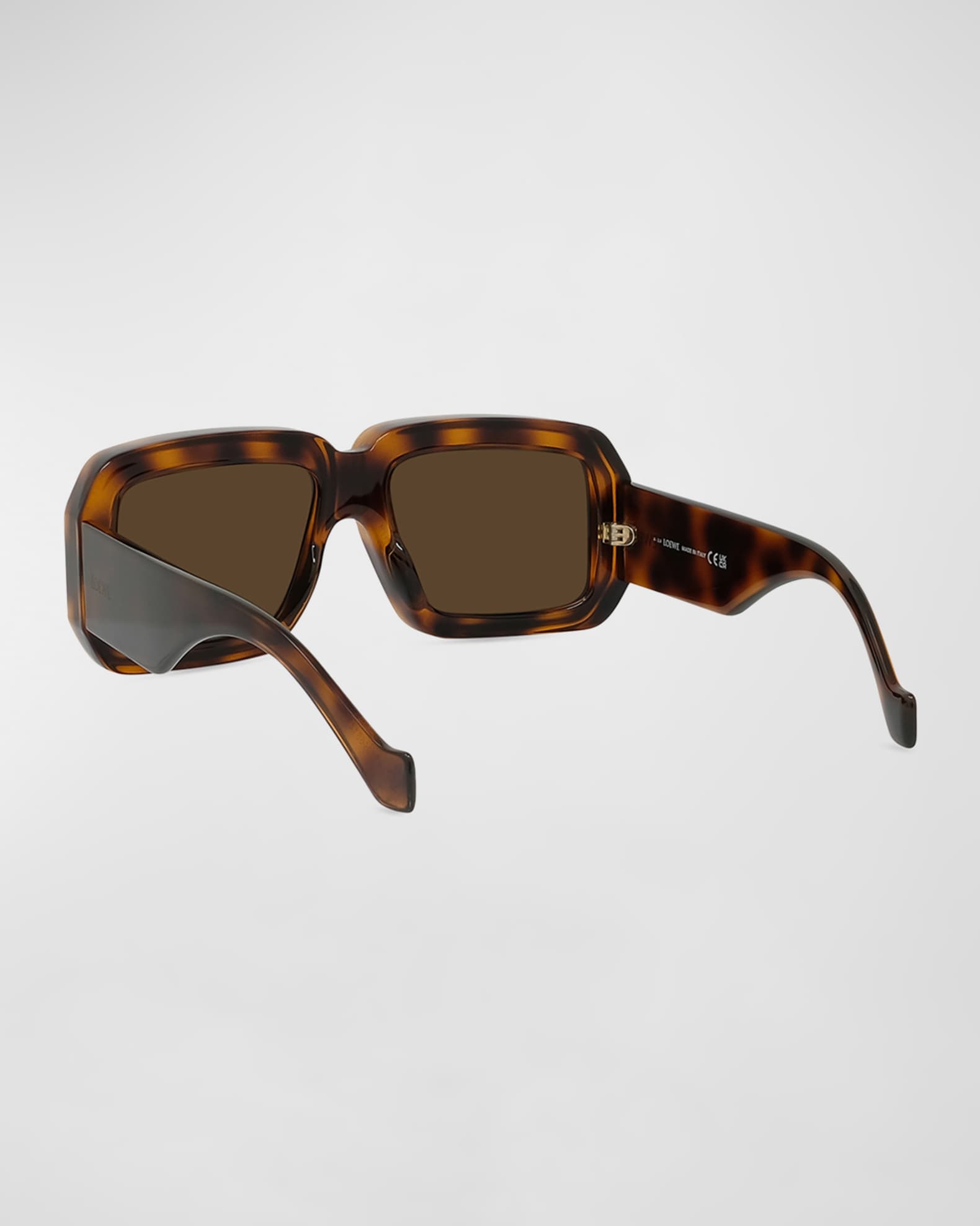 Loewe Logo Plastic Aviator Sunglasses Neiman Marcus