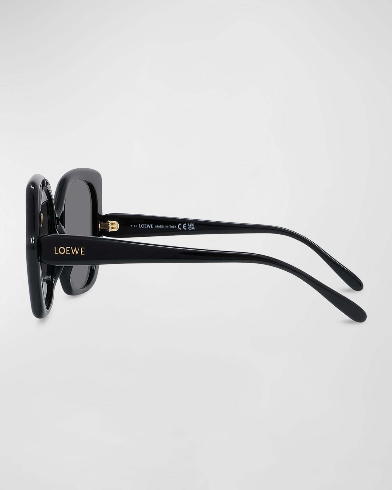 Loewe Black Butterfly Sunglasses with Case Preloved Loewe Black Gradient Butterfly SunglassesSunglasses  main image 3