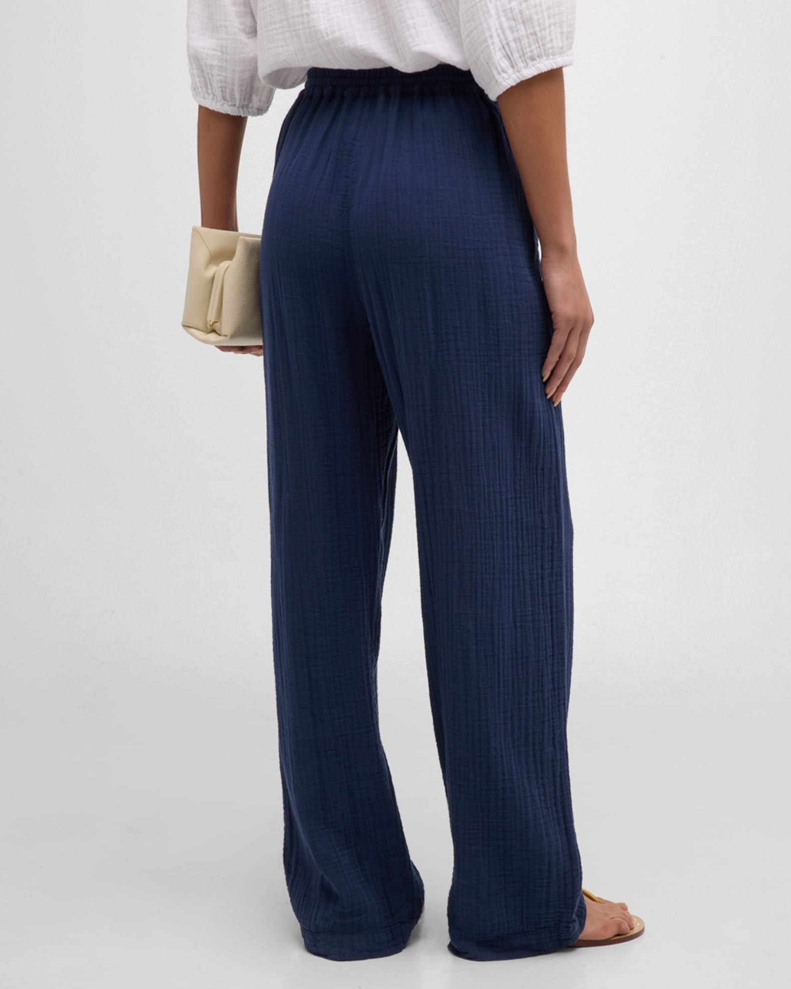 Xirena Dylan StraightLeg Cotton Gauze Pants Neiman Marcus