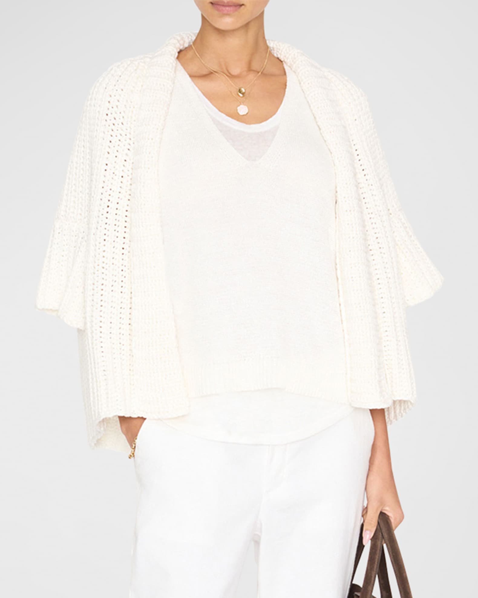 Brochu Walker Marrow Sleeveless Knit Layered Looker