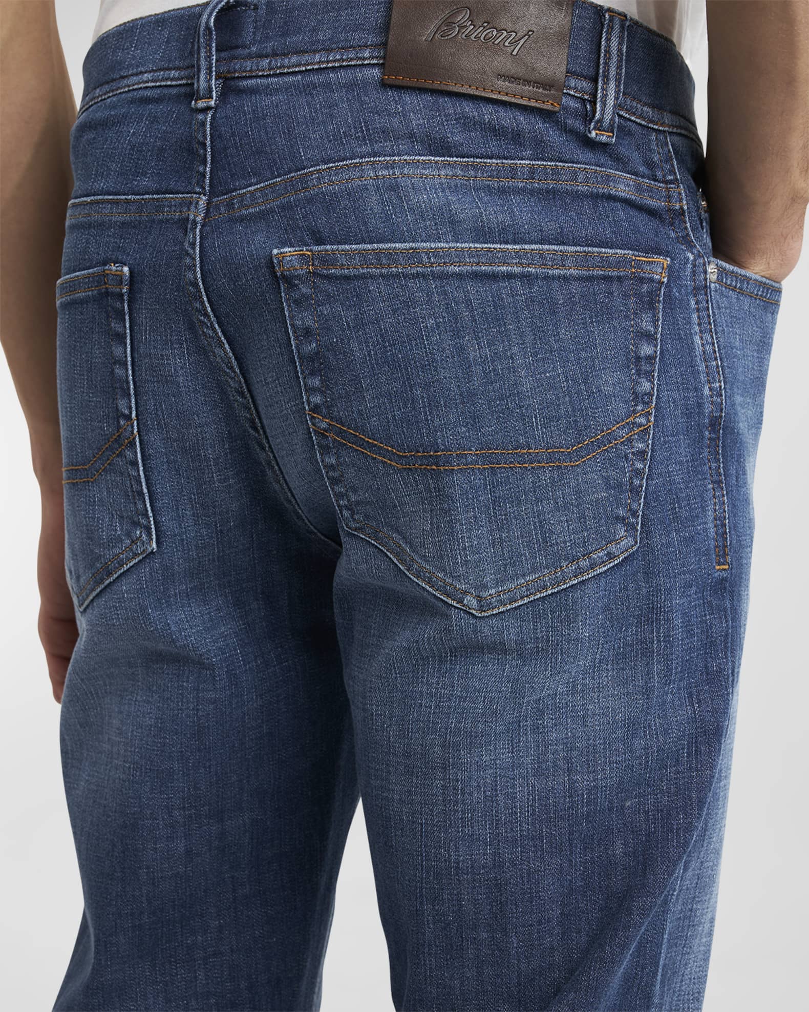 Men's Wash Straight-Leg Jeans main image 0