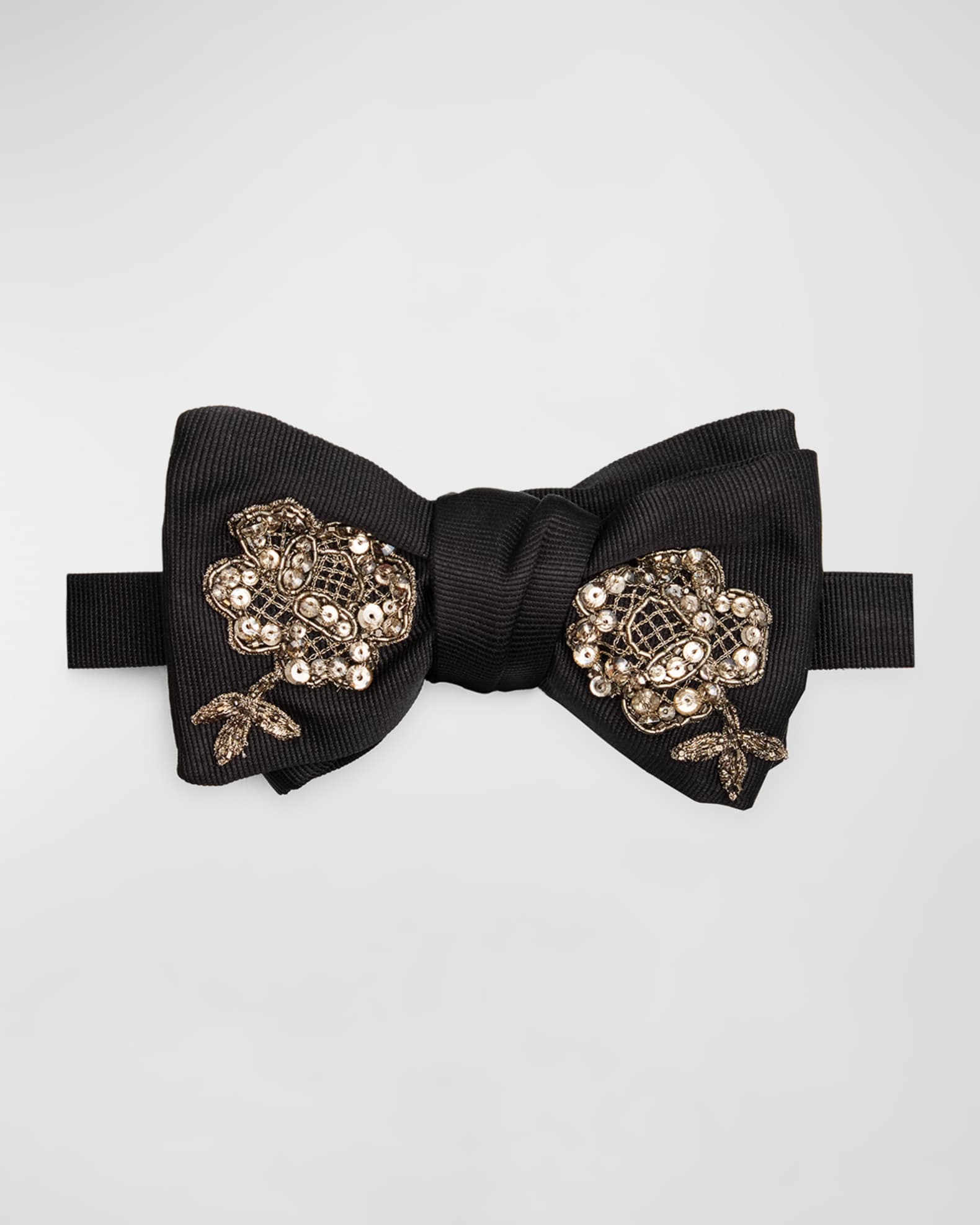 Alexander mcqueen bow tie outlet