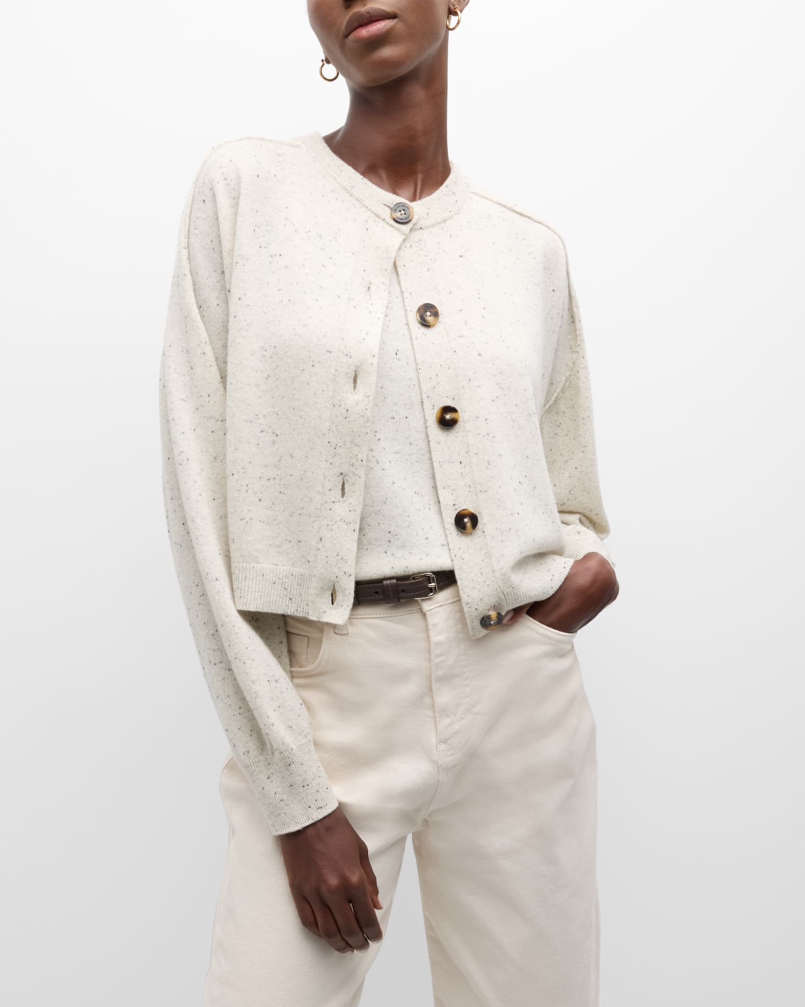 NULLUS_official | DECONSTRUCTED LOGENZE KNITTED CARDIGAN