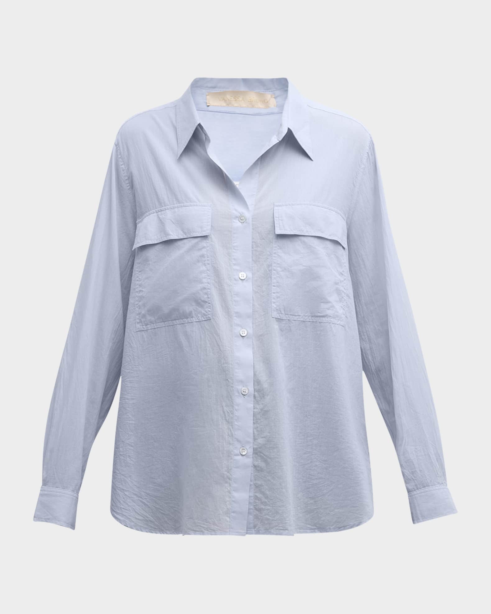 Vanessa Bruno Dim Button-Down Cotton Shirt