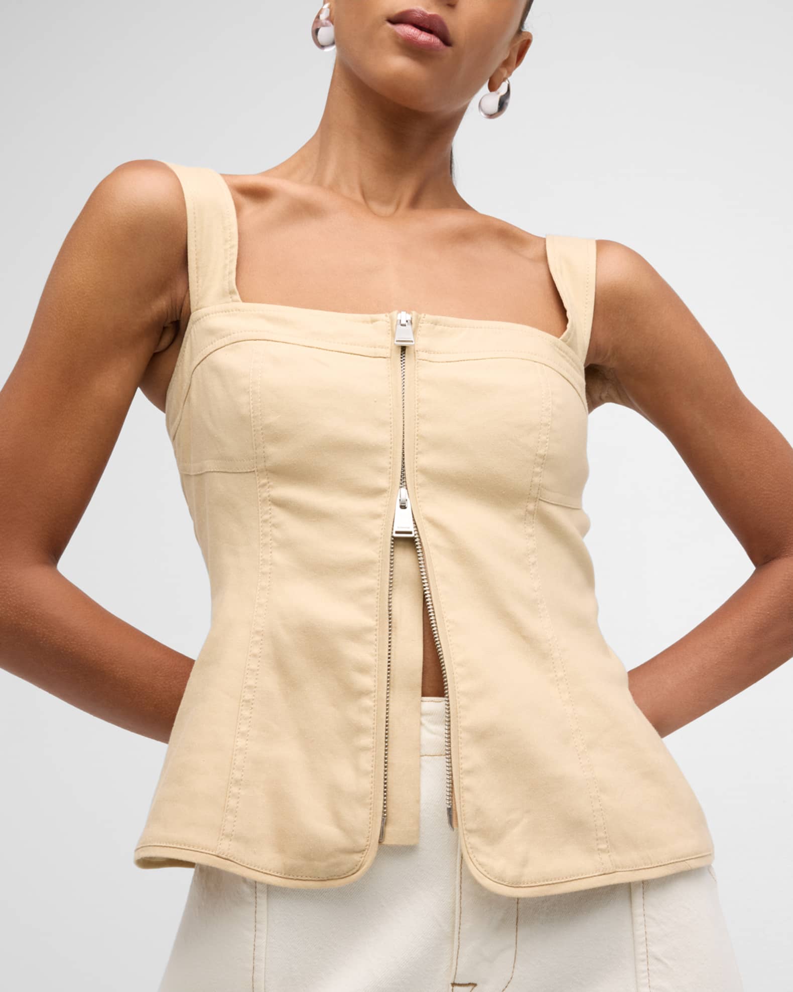 ARMURE ZIP BUSTIER