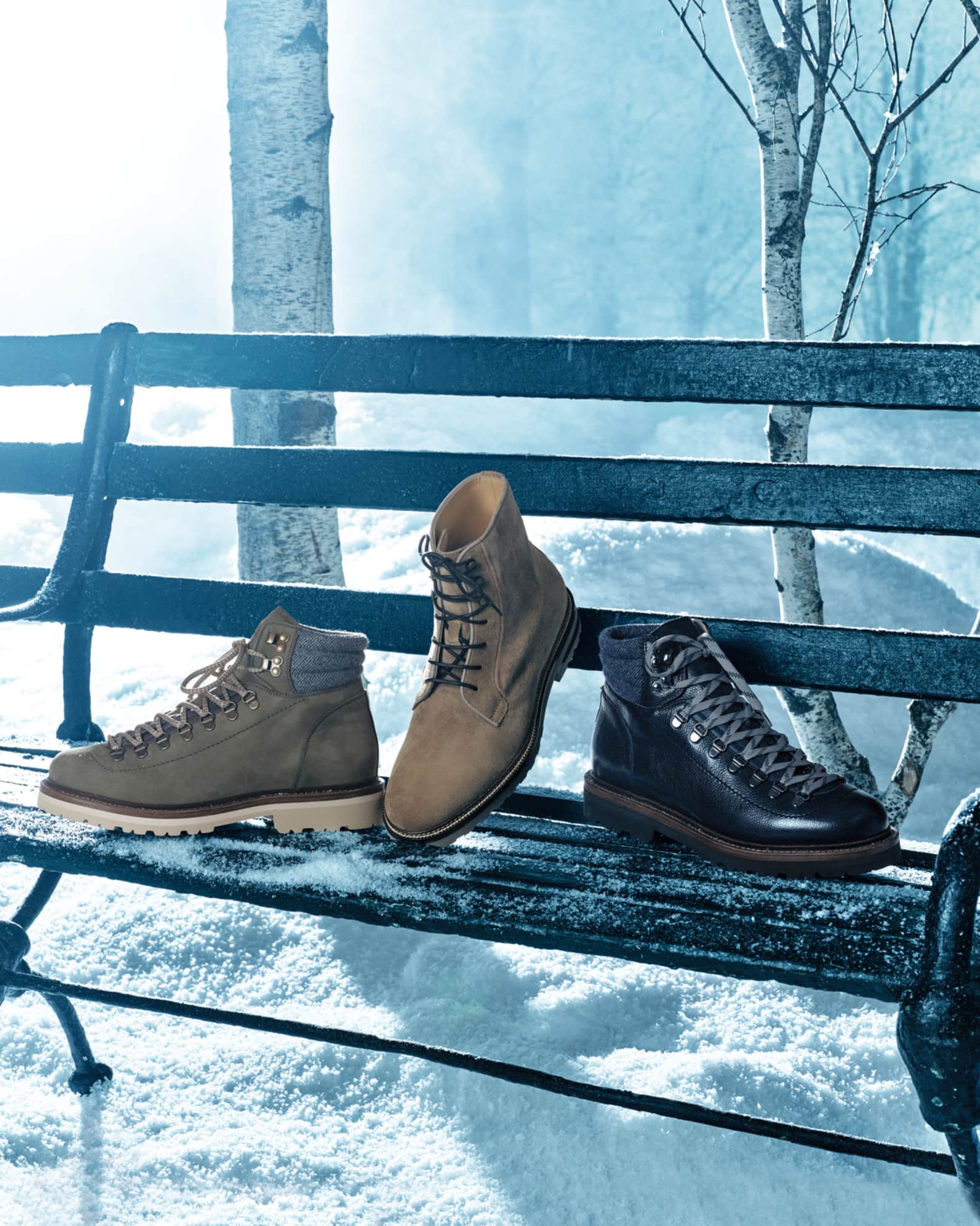 Nubuck walking boots shop