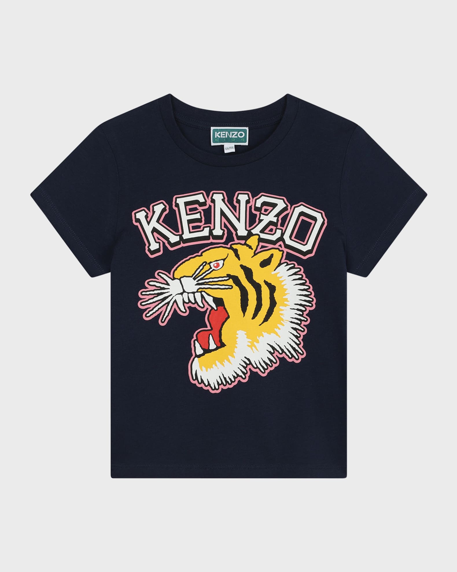 Boy s Tiger Graphic Logo Print T Shirt Size 4
