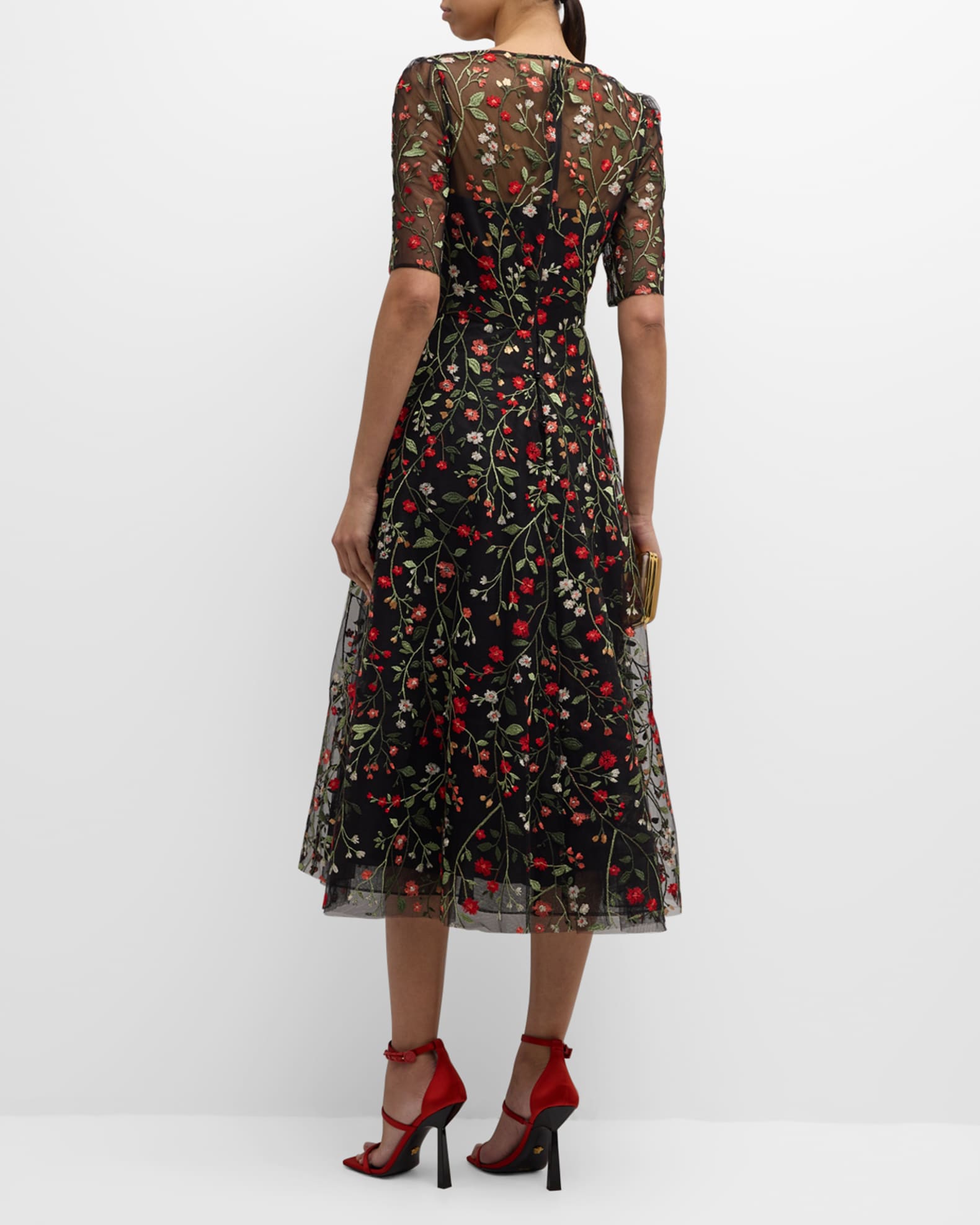 Neiman marcus rickie freeman for teri jon cheap