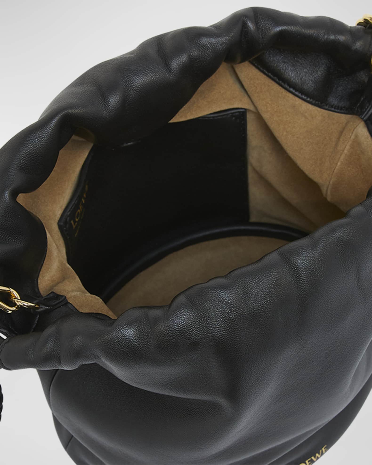 Loewe x Paula's Ibiza Flamenco Bucket Bag in Napa Leather