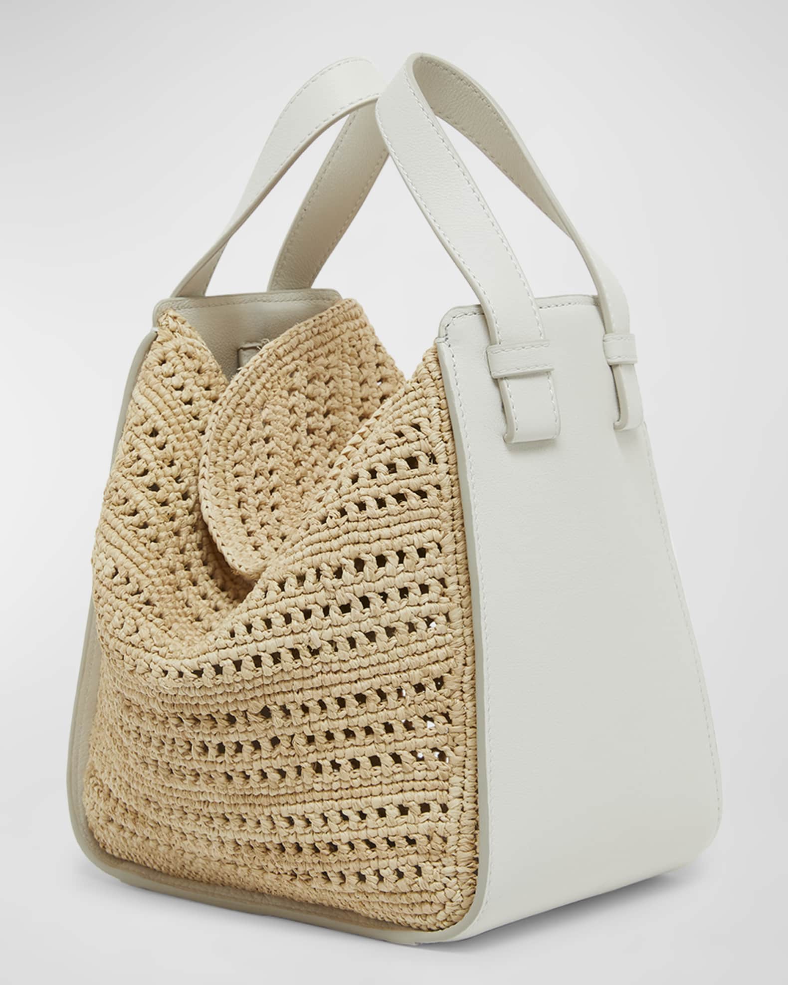 Loewe x Paula's Ibiza Hammock Compact Top-Handle Bag in