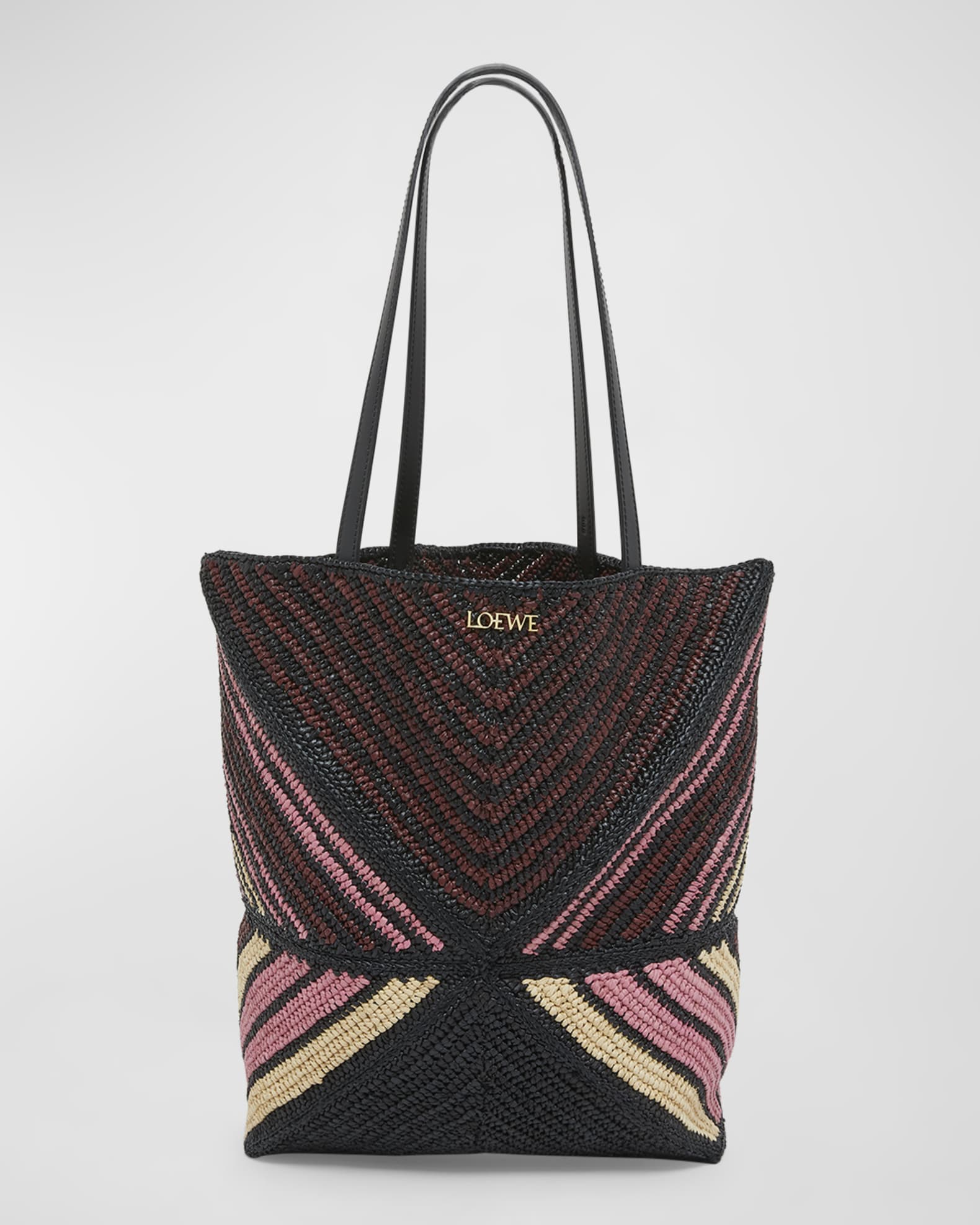 Loewe medium straw bag online