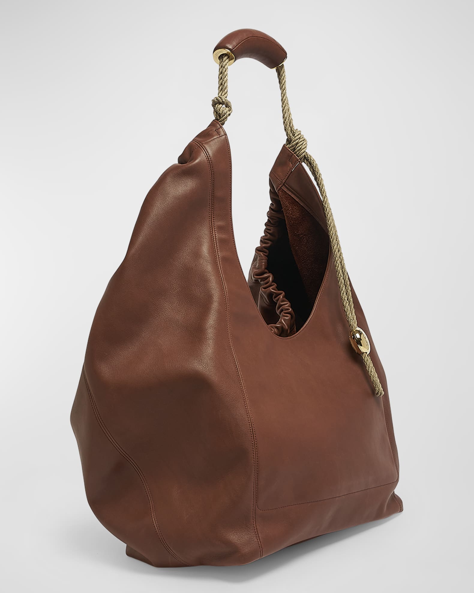 x Paula’s Ibiza Squeeze XL Shoulder Bag in Leather