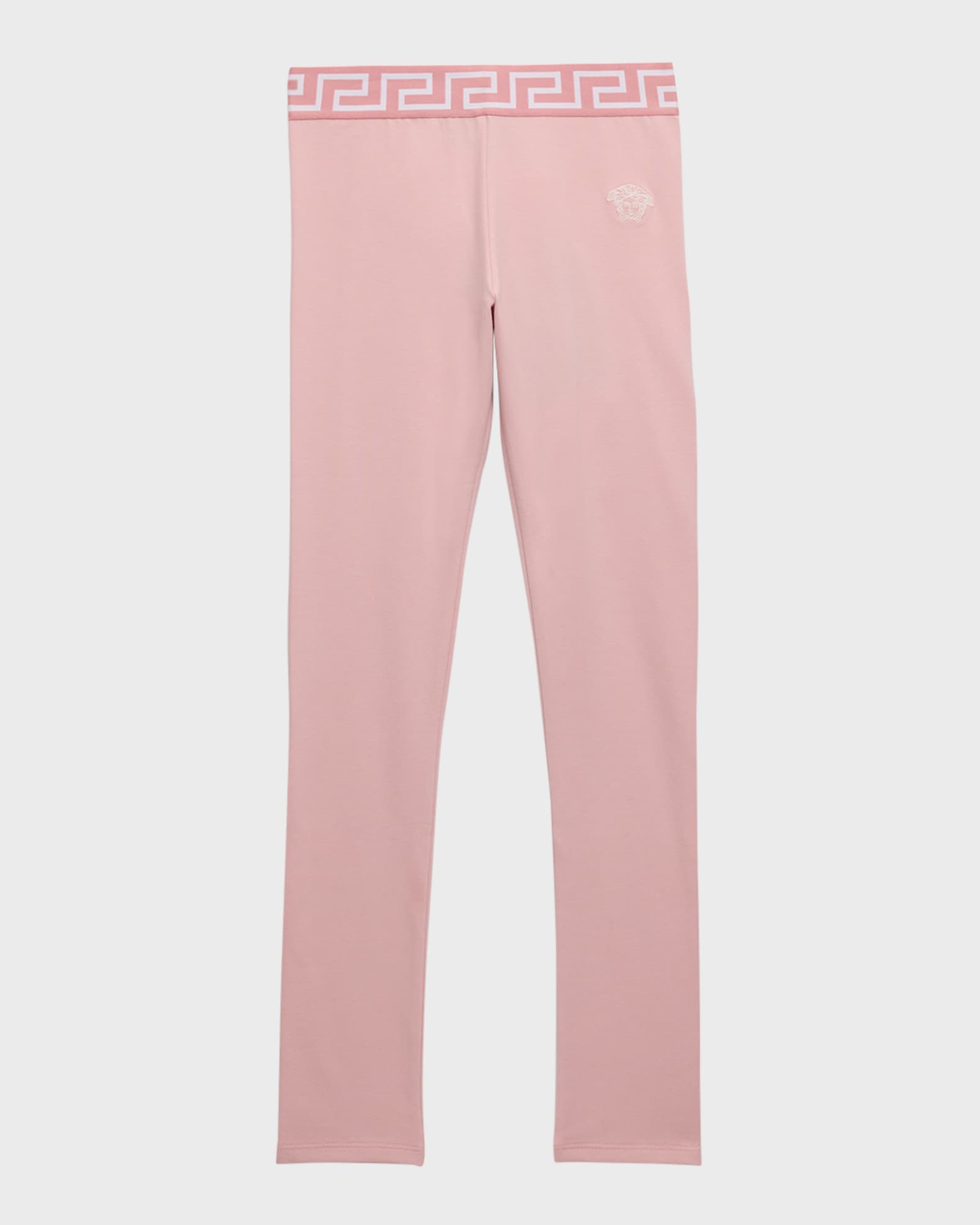 Girl's Greca Border Active Leggings, Size 4-6 0