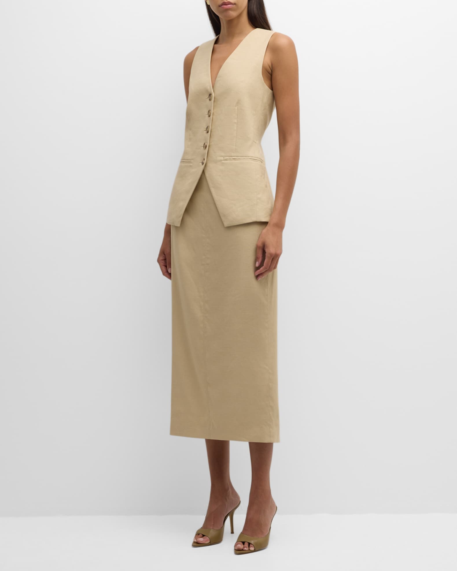 Pencil skirt dress parsimonious 8x10