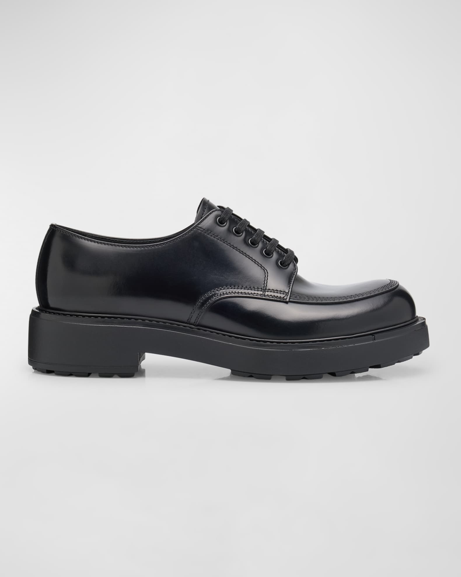Men s Diapason Brushed Leather Derby Shoes