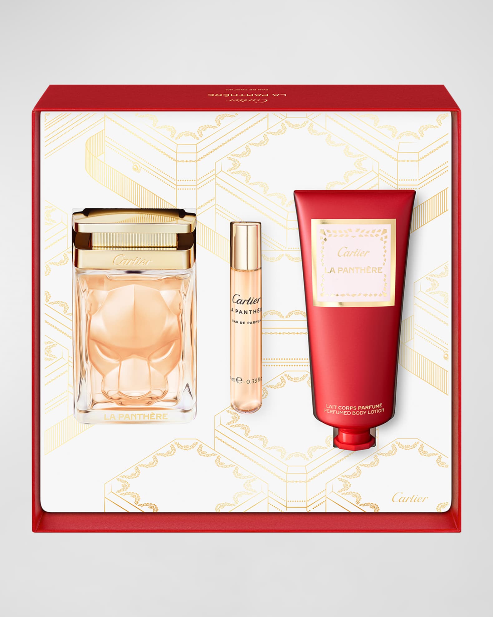 Cartier La Panthere Eau de Parfum and Lotion Set Neiman Marcus