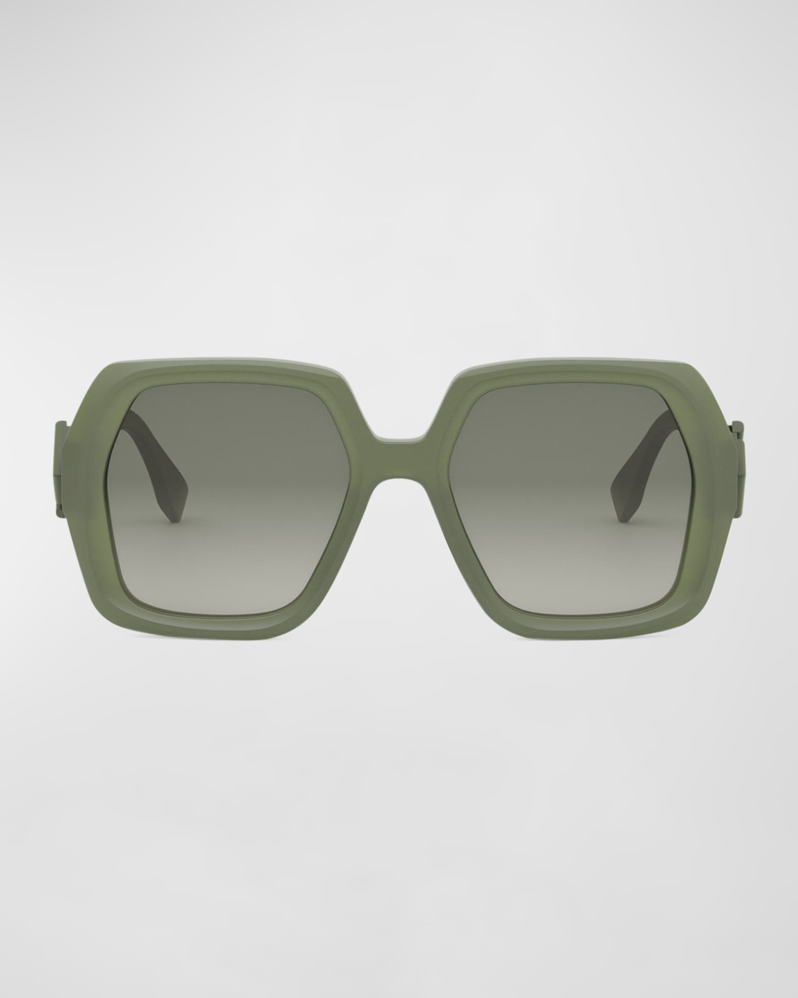 Fendi green sunglasses shop